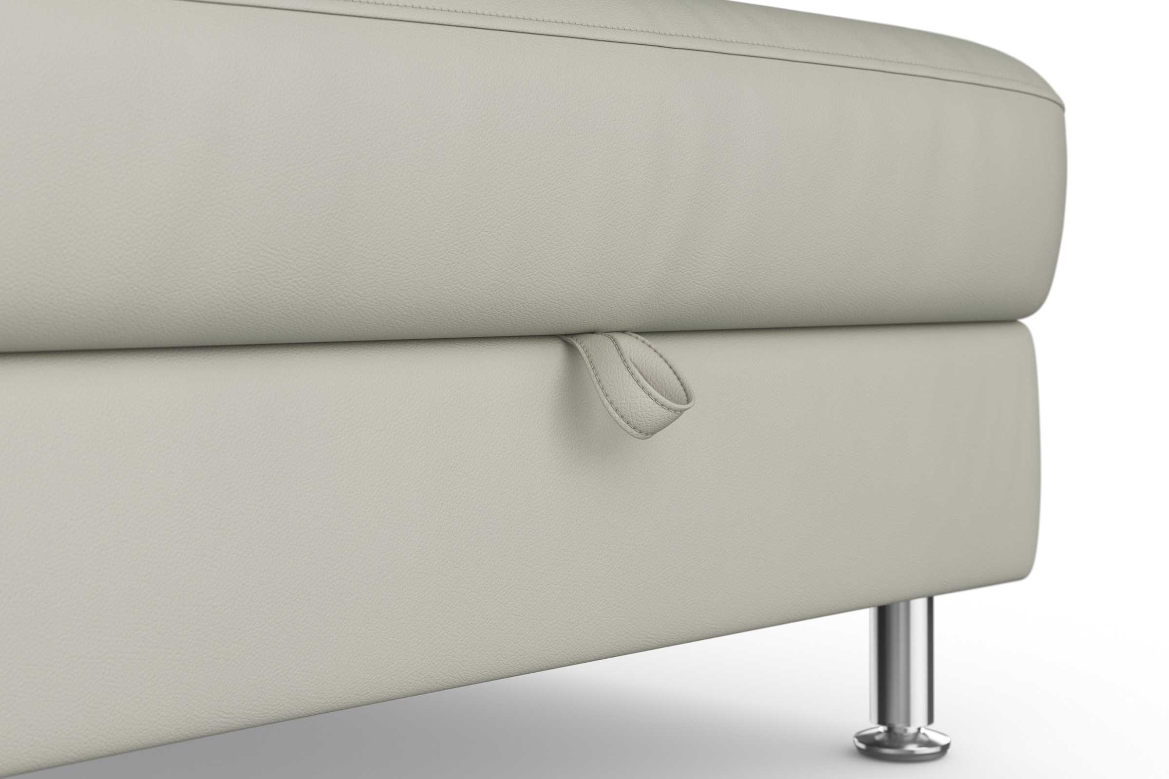 sit&more Ecksofa »Freetown L-Form«, inklusive Kopfteilverstellung und komfortablem Federkern