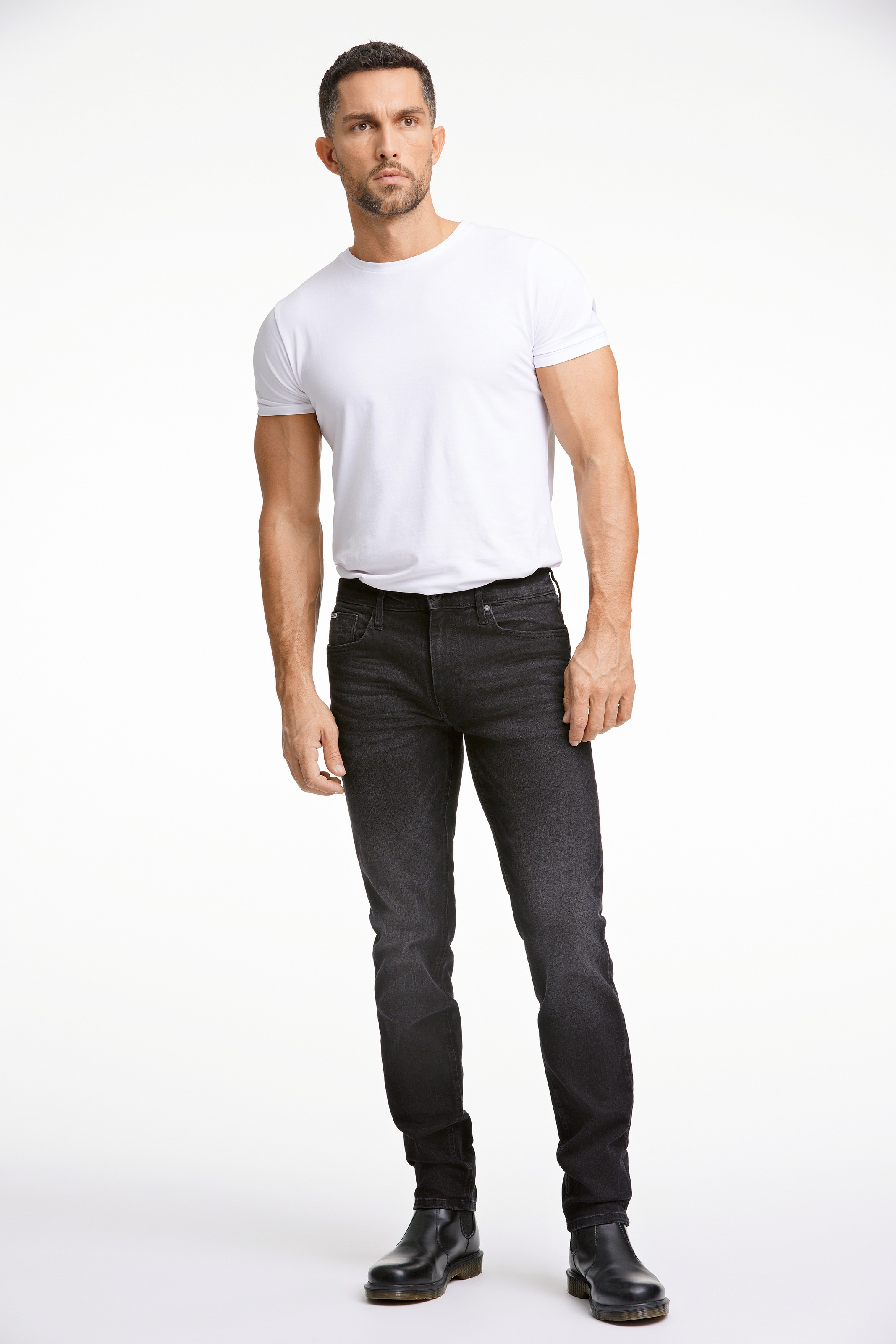 LINDBERGH 5-Pocket-Jeans, mit dunkler Waschung und Stretch