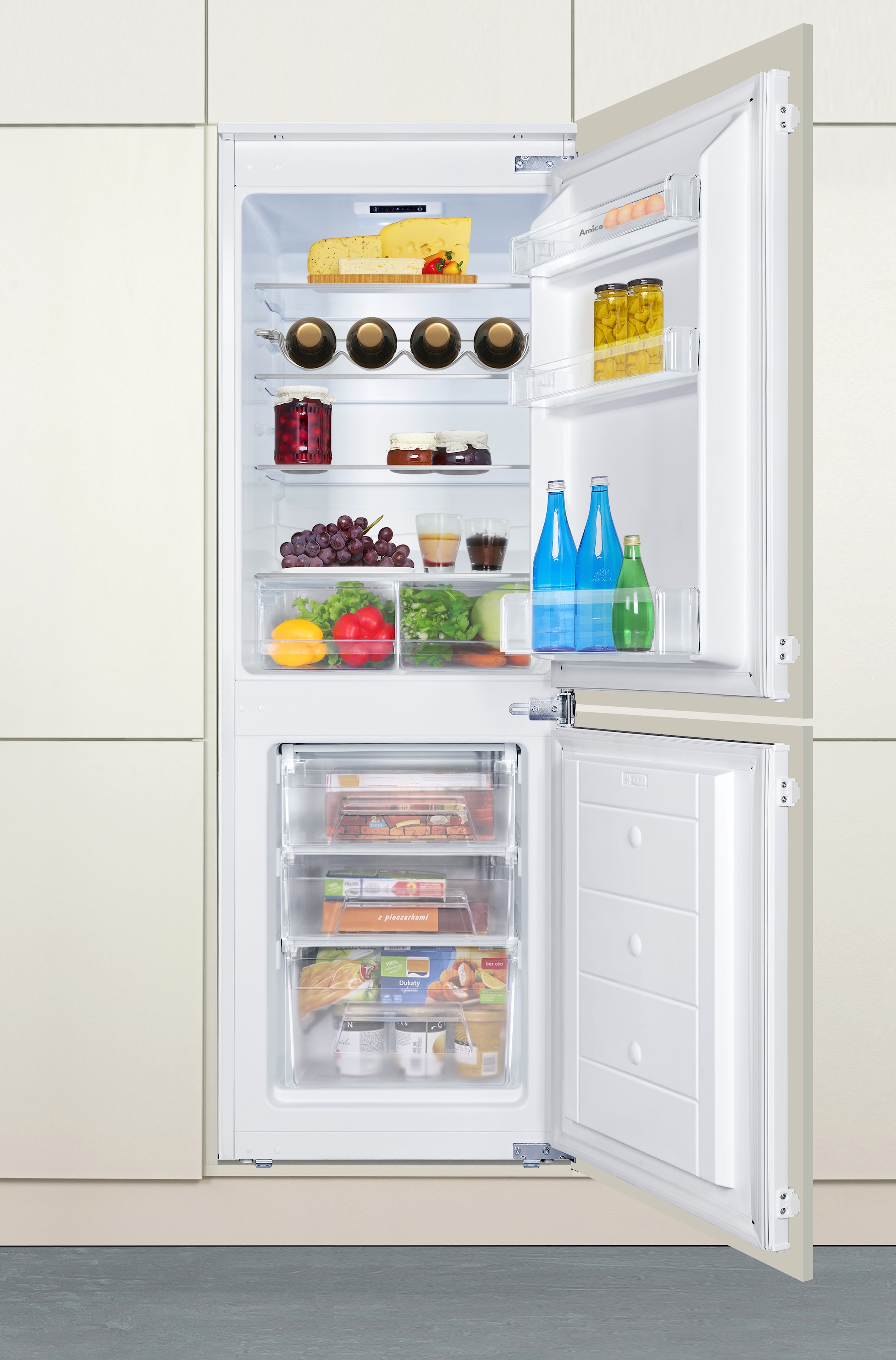Amica Einbaukühlgefrierkombination »EKGCS 385 901«, Inverter Kompressor