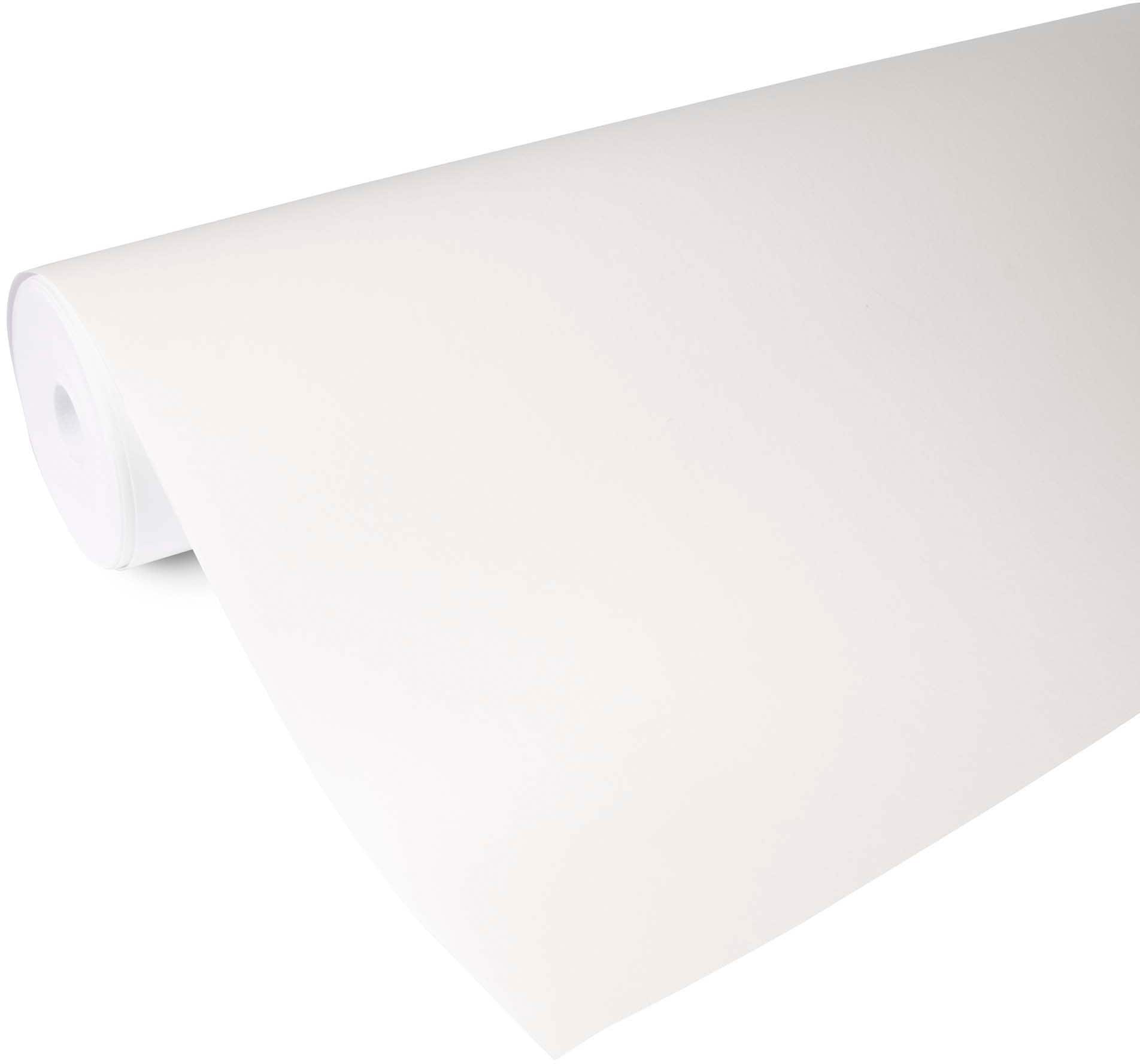 Isoliertapete »Fresco Thermisches Renovliestapete Weiss 10mx1m (300g/m2)«, uni, Fresco Thermisches Renovliestapete Weiss 10mx1m (300g/m2)