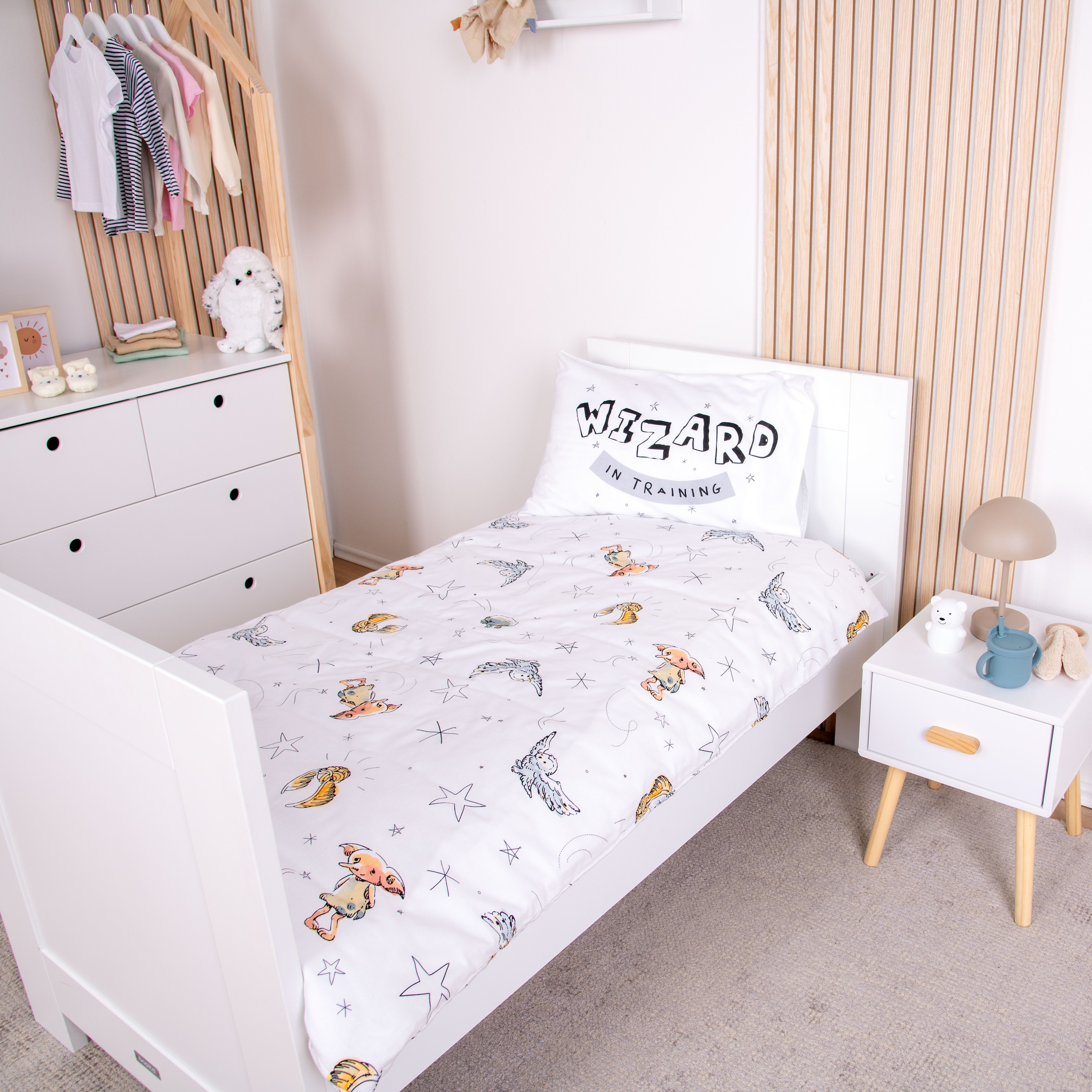 Harry Potter Babybettwäsche »Harry Potter« 2 Stk. tlg. mit niedlichem Allover-Print