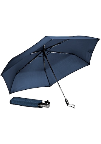EuroSCHIRM® Taschenregenschirm »Automatik 3224, marineblau«, extra flach und leicht kaufen