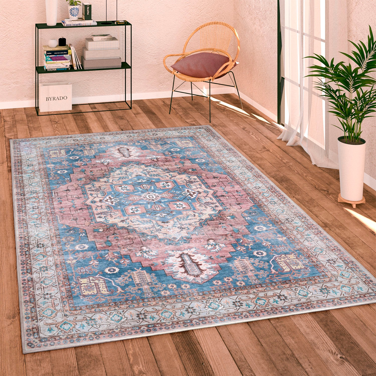 Paco Home Teppich »Bordeaux 246«, rechteckig, 4 mm Höhe, Kurzflor, Orient-O günstig online kaufen