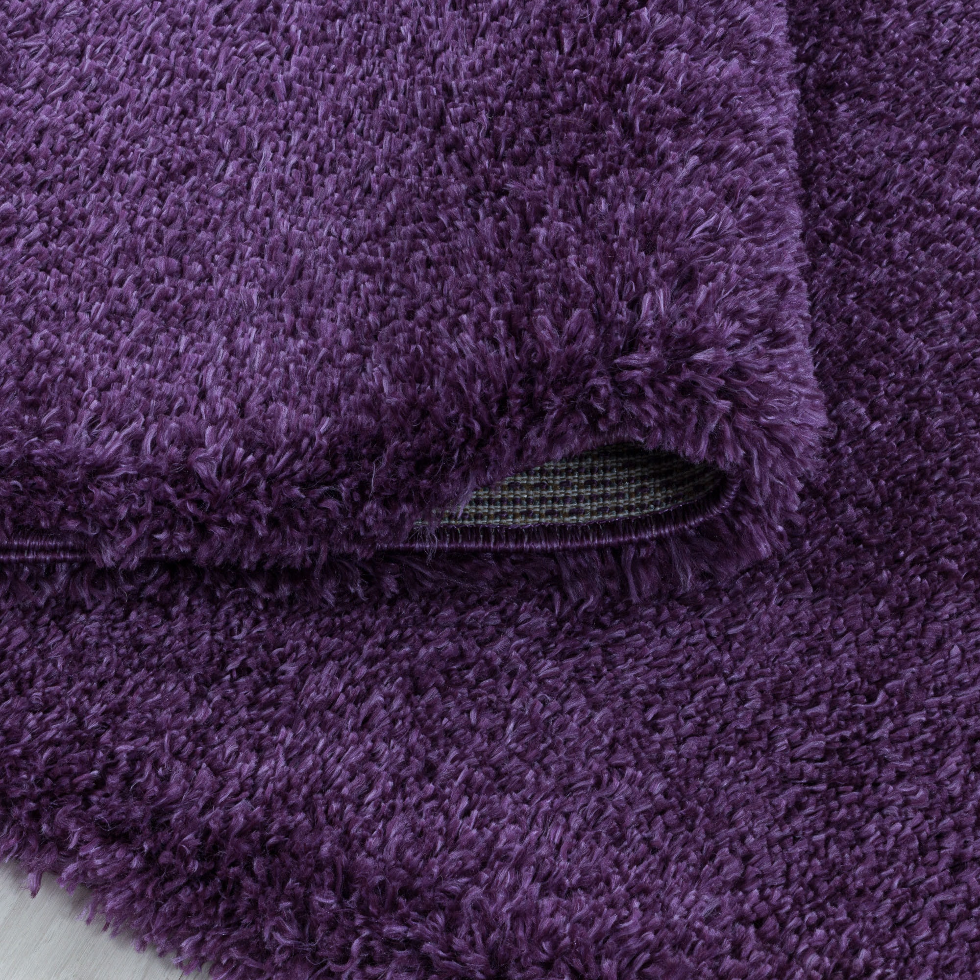Ayyildiz Teppiche Hochflor-Teppich »FLUFFY 3500«, rund, 50 mm Höhe, Langflor, Shaggy, uni, robust, auch rechteckig erhältlich, Wohnzimmer