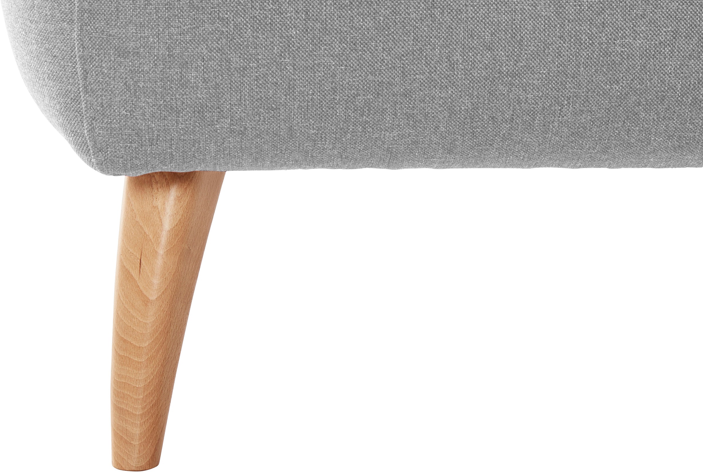 Home affaire Hocker »Baggio«, mit Holzfüßen