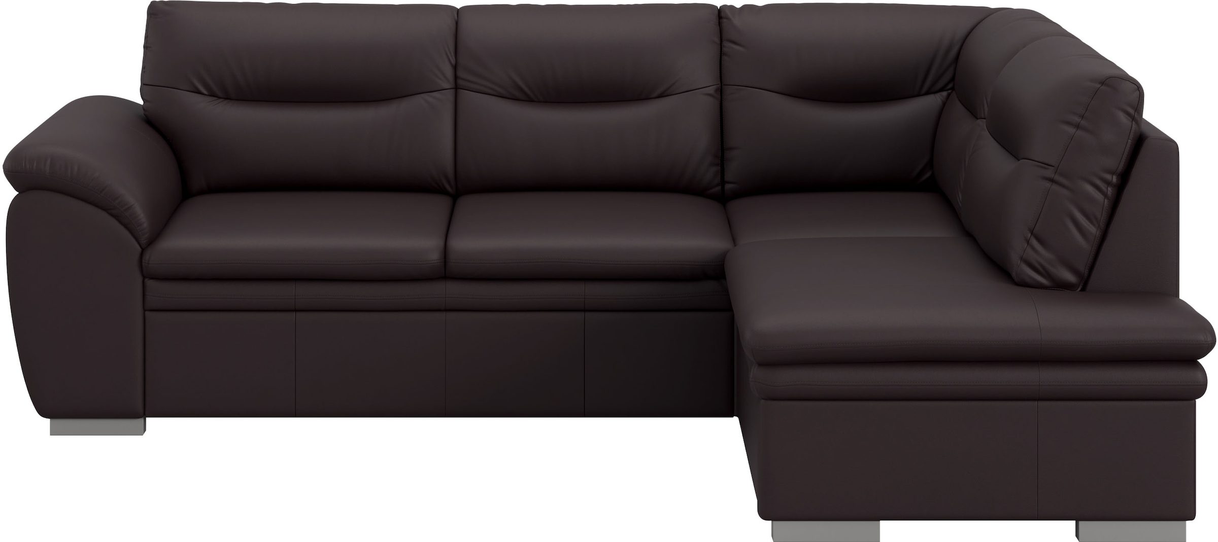 COTTA Ecksofa »Leandra L-Form«, wahlweise mit Bettfunktion & Bettkasten
