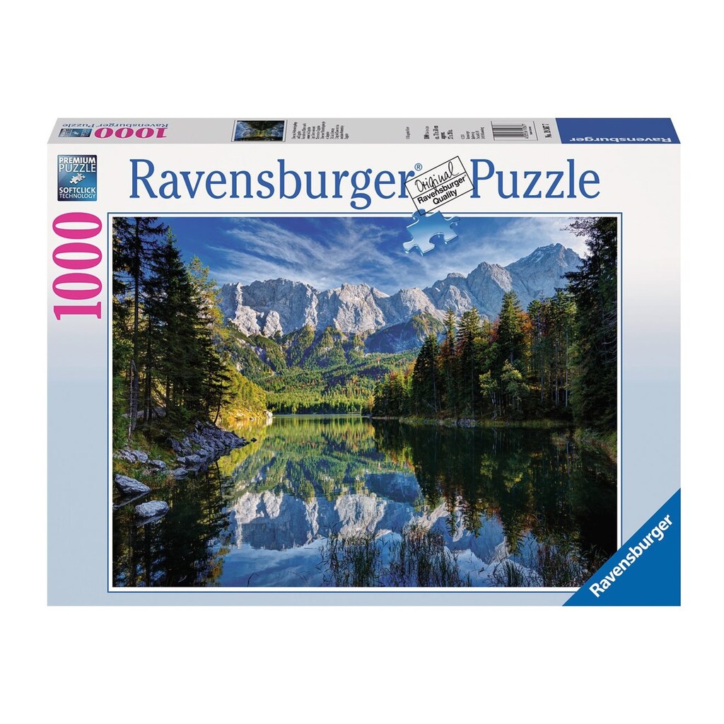 Ravensburger Puzzle »Eibsee mit Wettersteingebirge und Zugspitze«