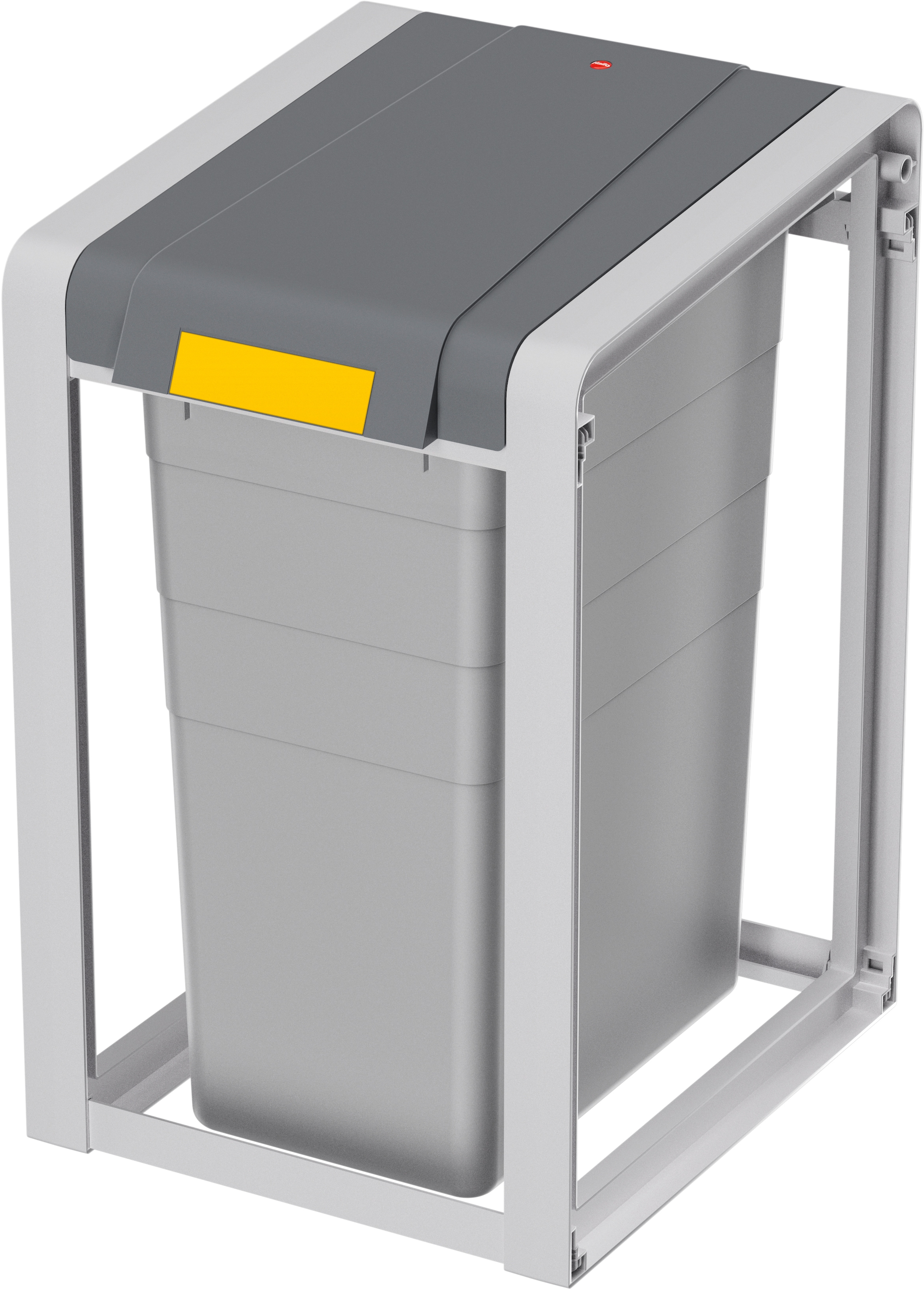 Hailo Mülltrennsystem »ProfiLine Öko XL«, 1 Behälter, 38 Liter, grau, Kunst günstig online kaufen