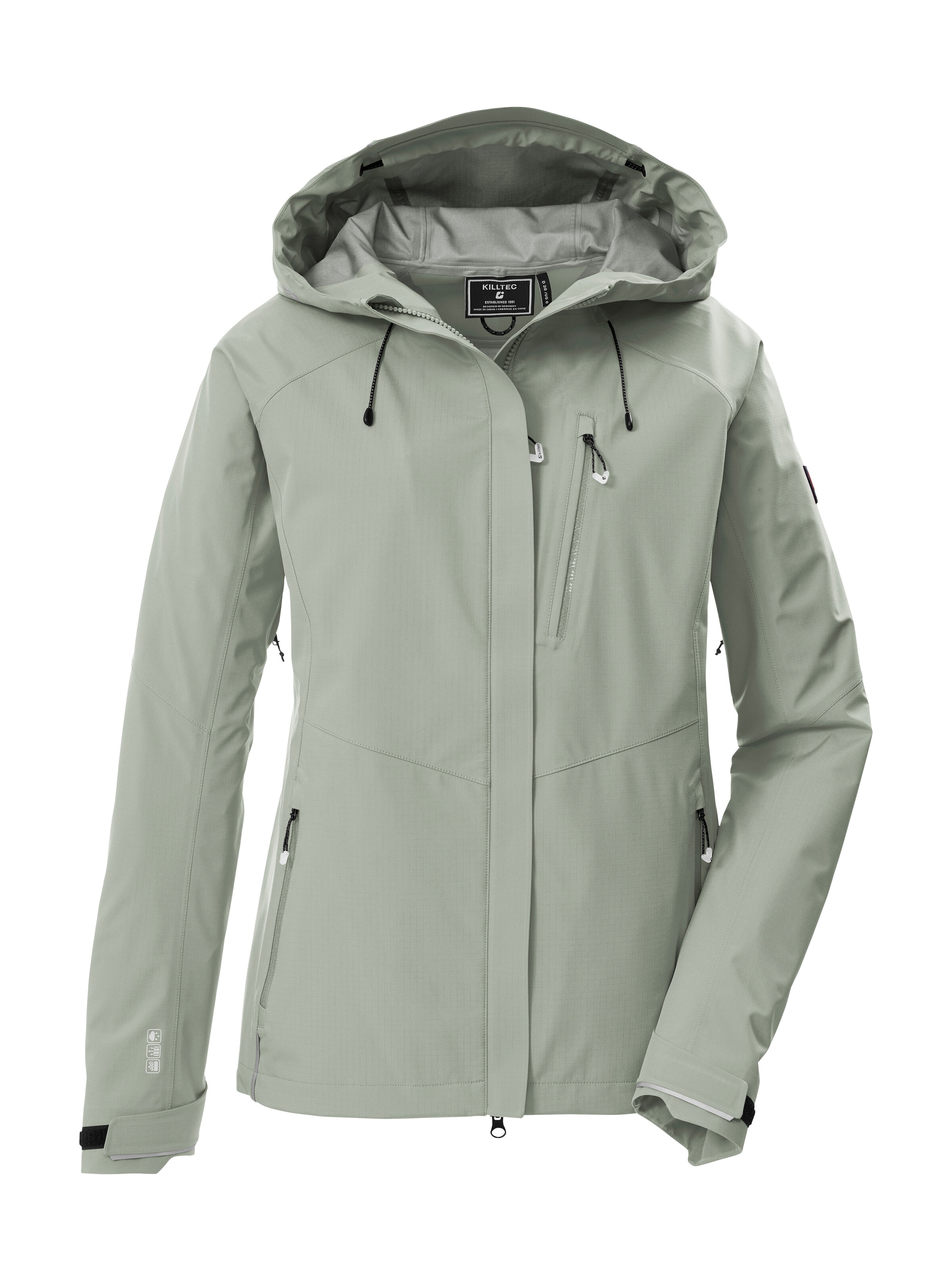 Killtec Funktionsjacke »KOS 67 WMN JCKT« Wasser- und winddichte, atmungsaktive 3-Lagen Jacke