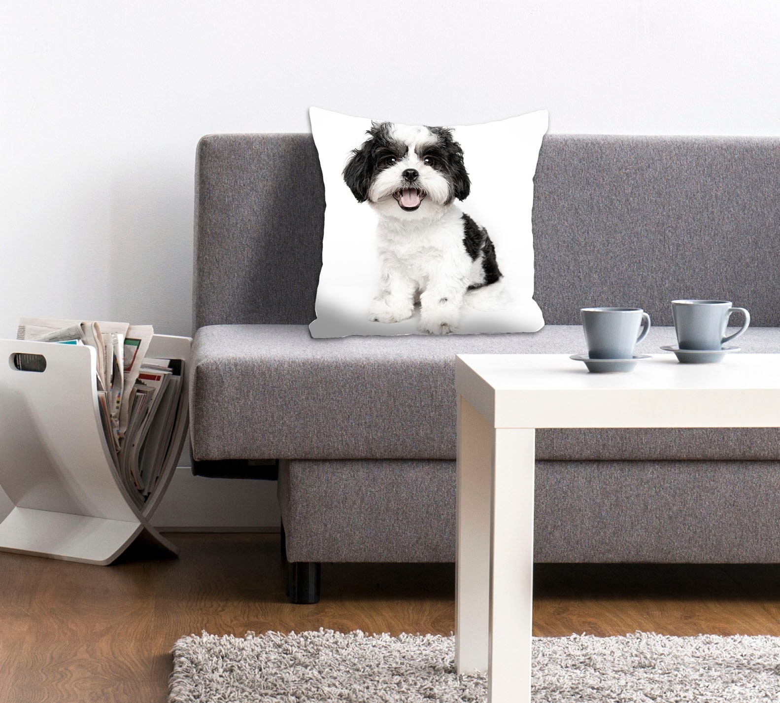 queence Dekokissen »Malteser«, mit einem Malteser Hund günstig online kaufen