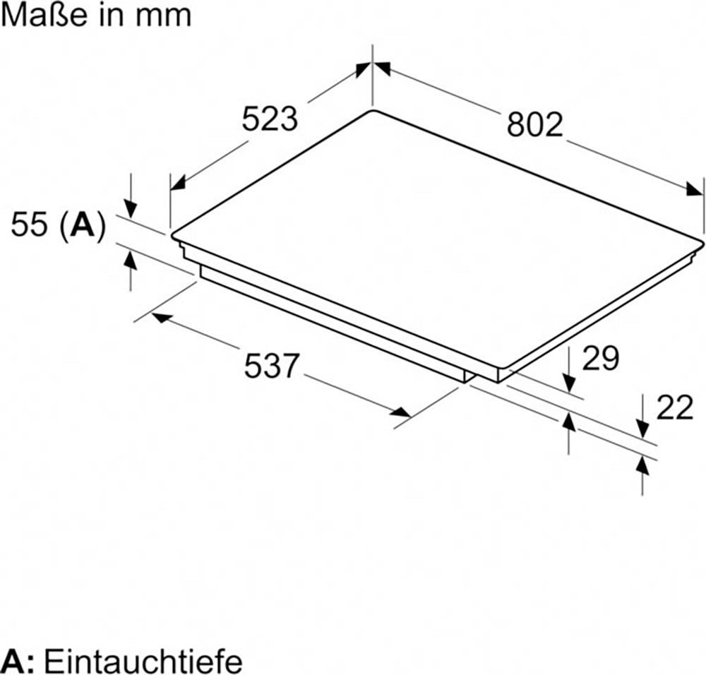 NEFF Induktions-Kochfeld von SCHOTT CERAN® »T58SHS1L0«, mit virtueller Twist Touch® Bedienung