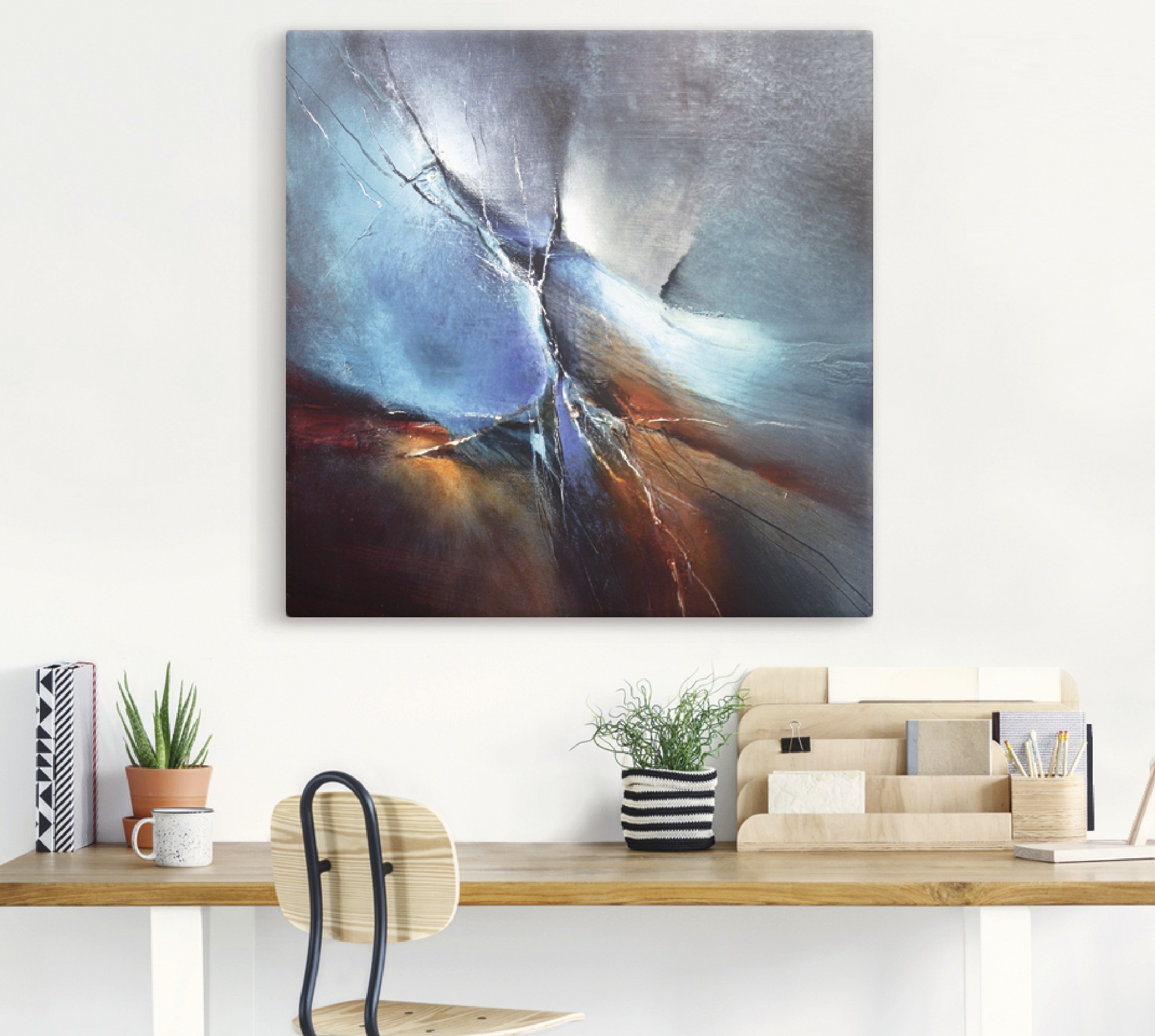 Artland Wandbild »Frühling im Eistobel«, Muster, (1 St.), als Alubild, Outd günstig online kaufen