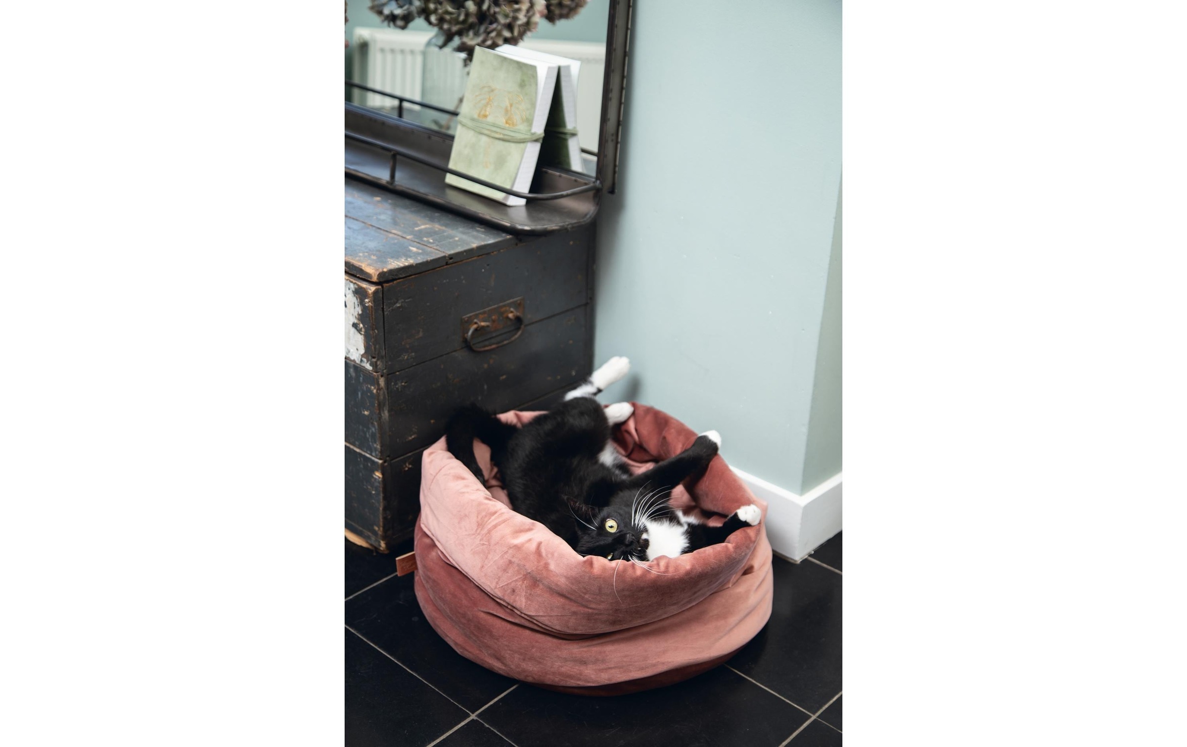 Designed By Lotte Tierkorb »Katzenzliege Fluco Pink«