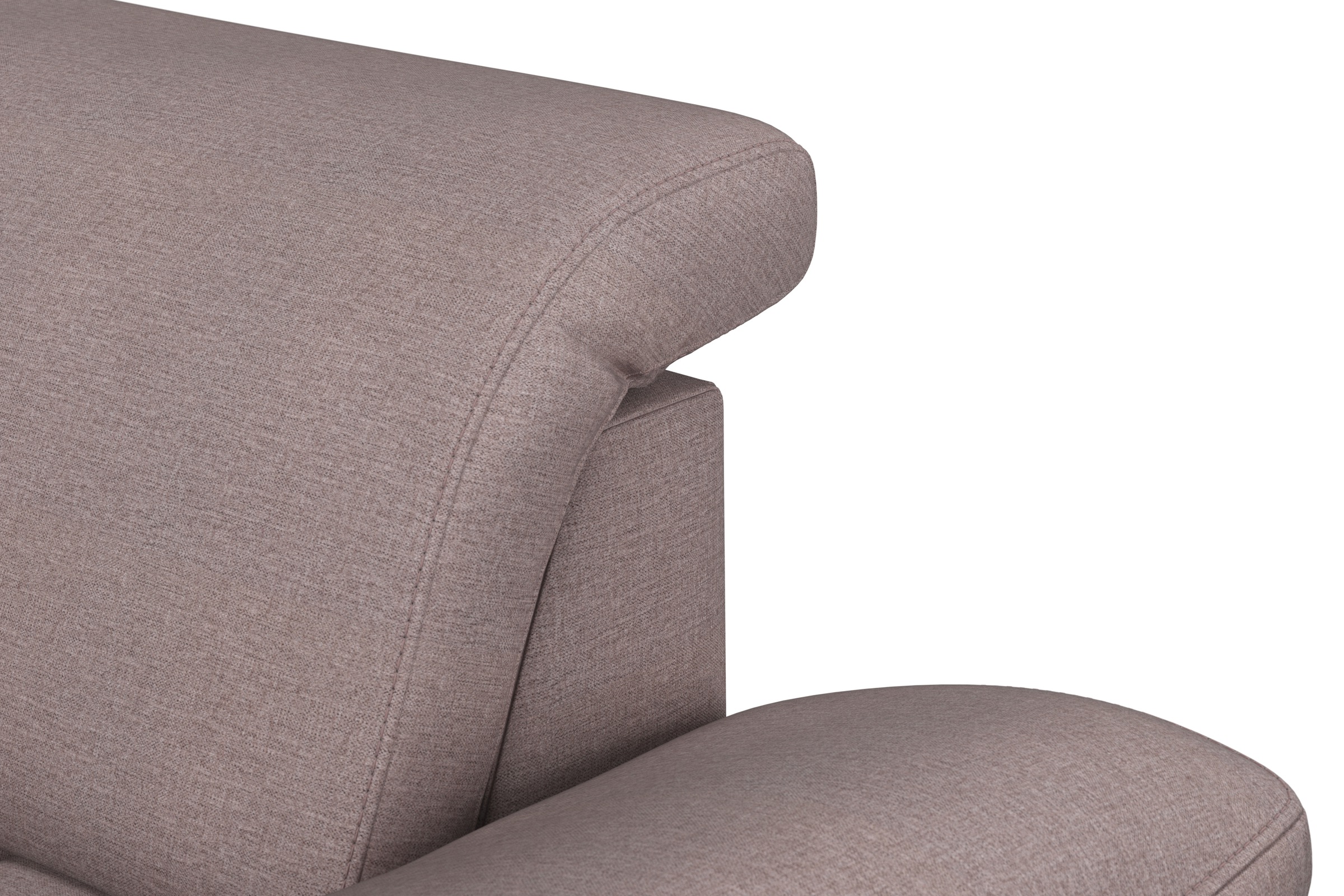 sit&more Ecksofa »Cool L-Form«, wahlweise mit Kopfteilverstellung und Vorziehsitz, motorisch