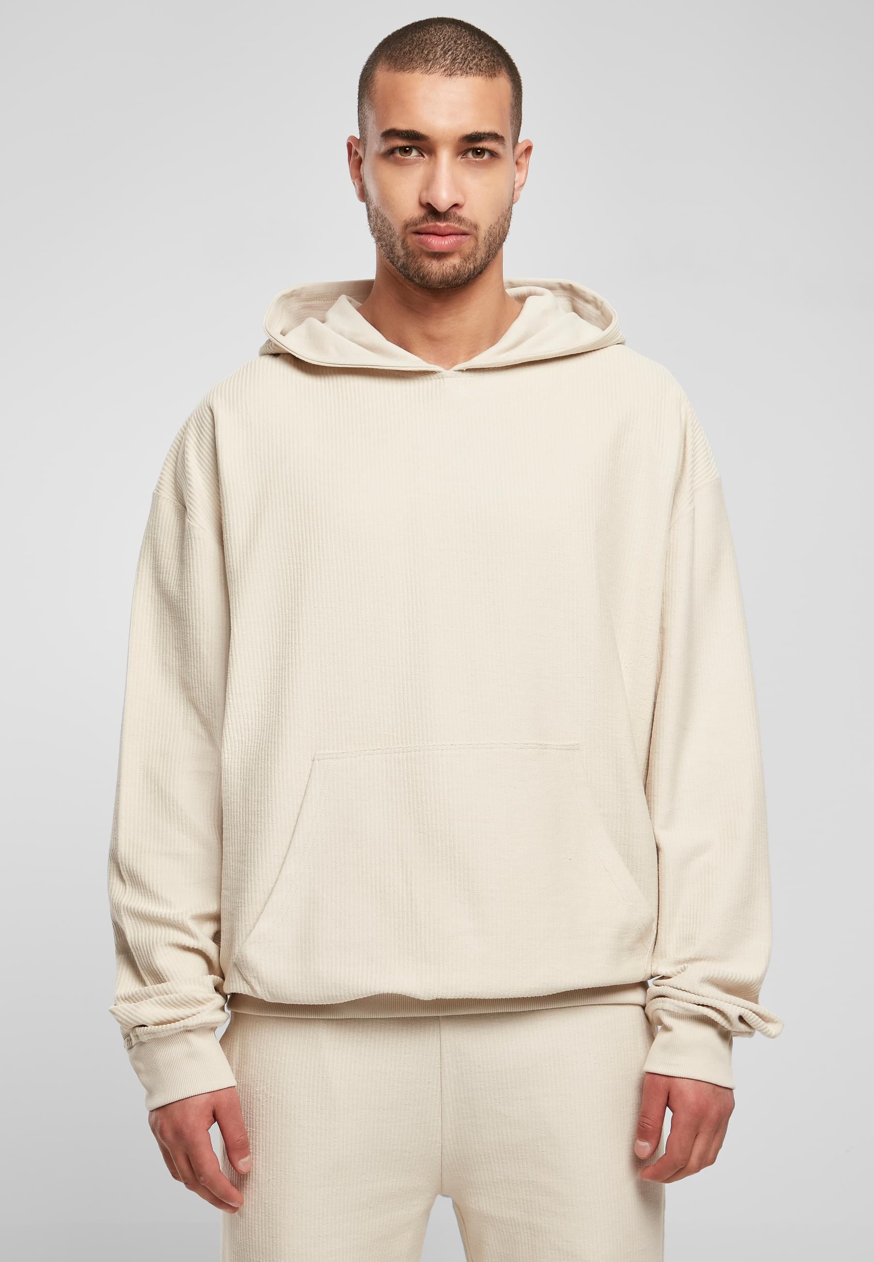 URBAN CLASSICS Kapuzensweatshirt »Urban Classics Herren Rib Terry Boxy Hoody« 1 Stk. tlg.
