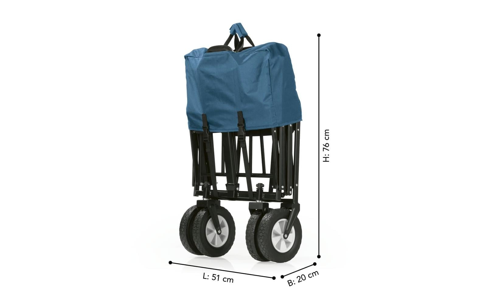 EASYmaxx Bollerwagen »100 x 50 x 61 cm« EASYmaxx 12252 Gartenwagen