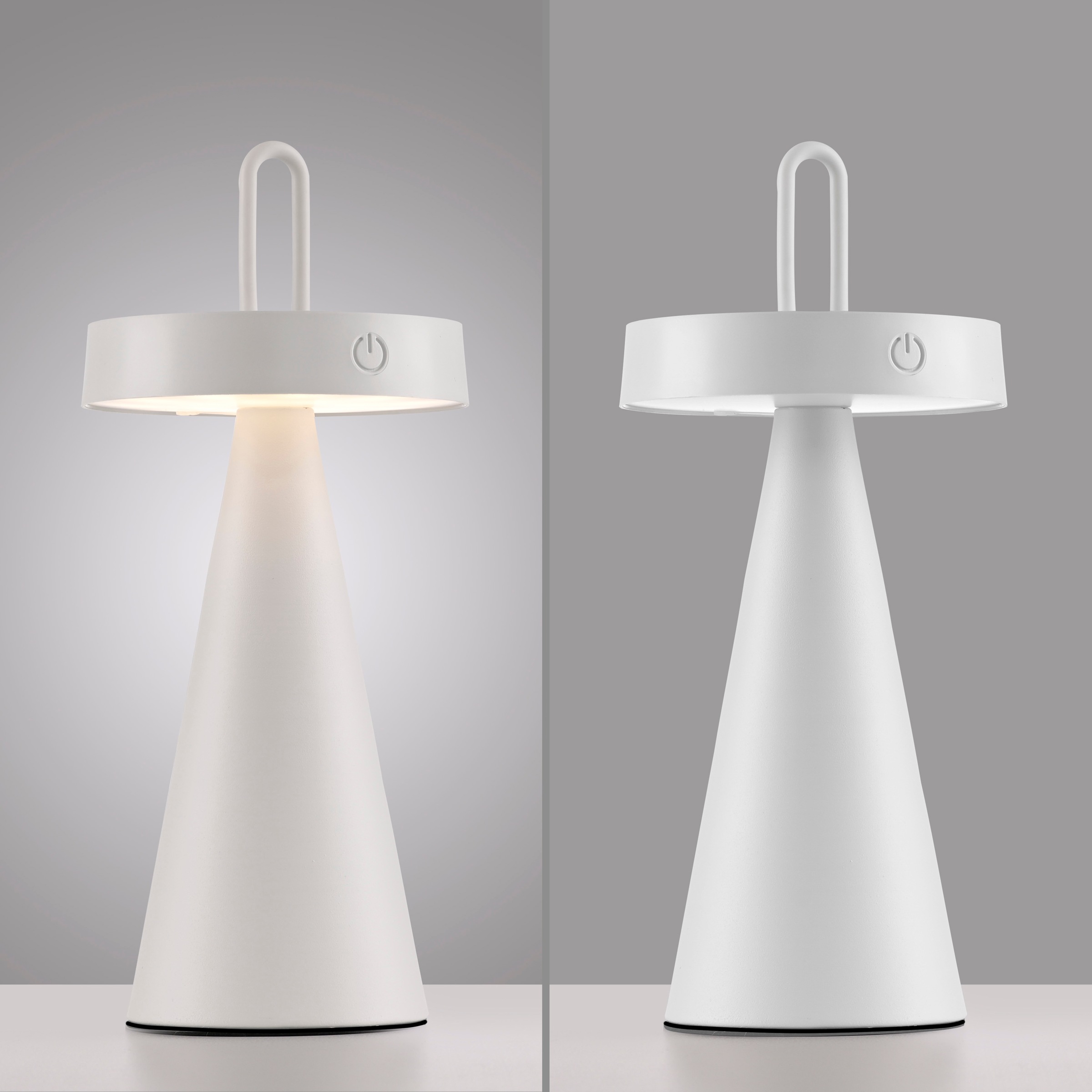 JUST LIGHT Tischleuchte »ALWA«, 1 flammig, Leuchtmittel LED-Modul | LED fest integriert, Akkuleuchte