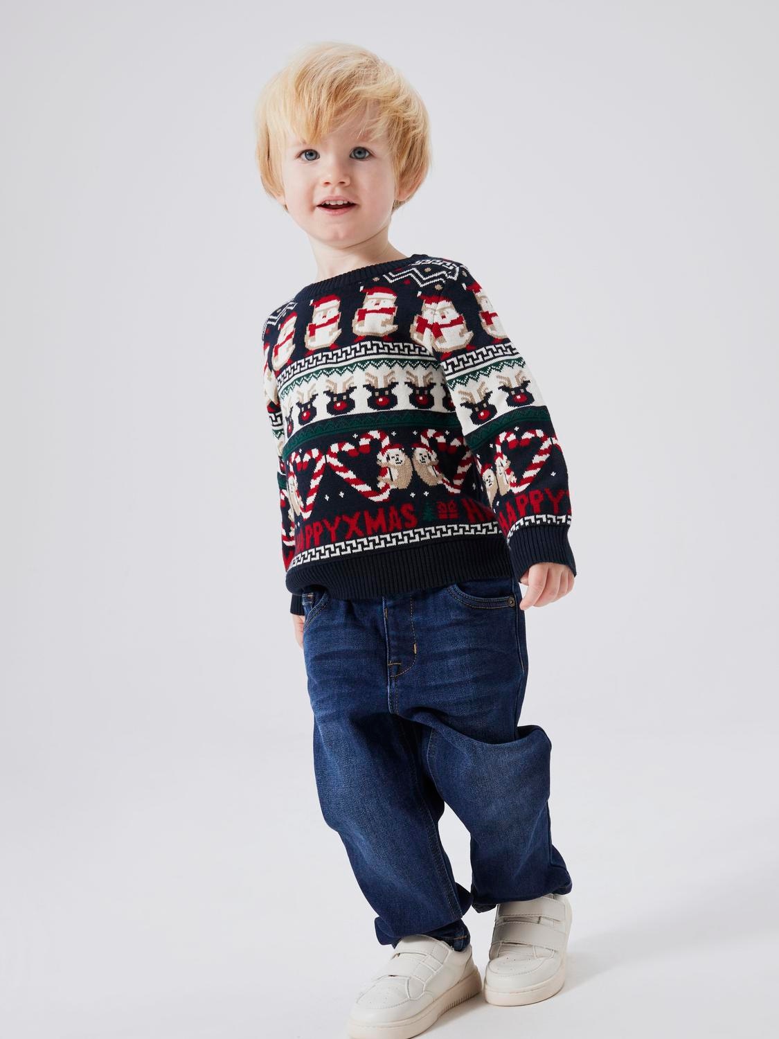 Name It Weihnachtspullover »NMNRILLE LS KNIT«