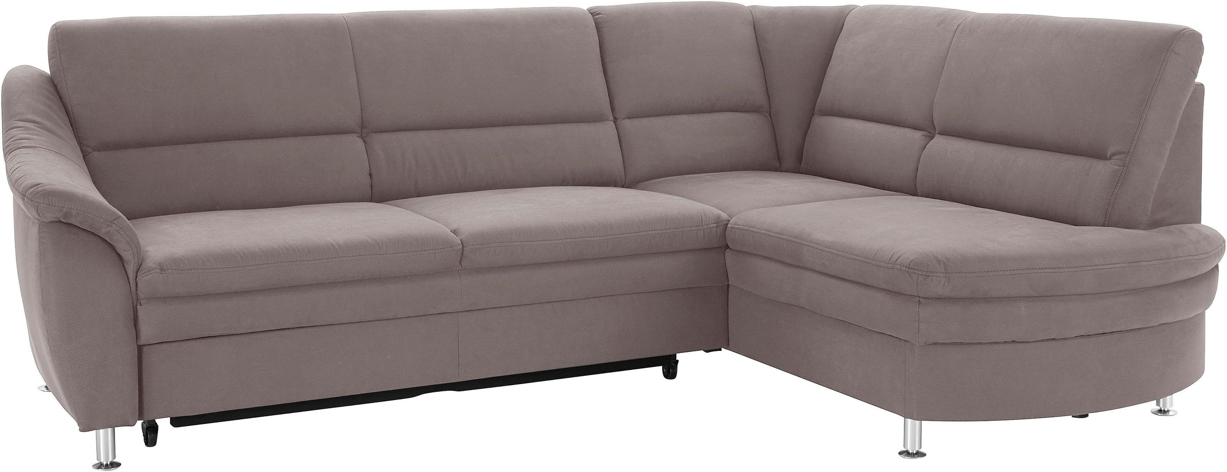 sit&more Ecksofa »Cardoso L-Form«, mit Federkern, wahlweise mit Bettfunktio günstig online kaufen