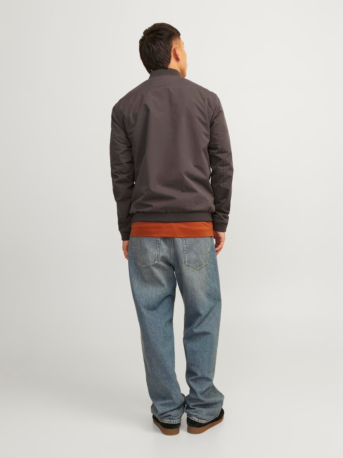 Jack & Jones Blouson »JJERUSH BOMBER NOOS«, ohne Kapuze, mit Reißverschlusstaschen