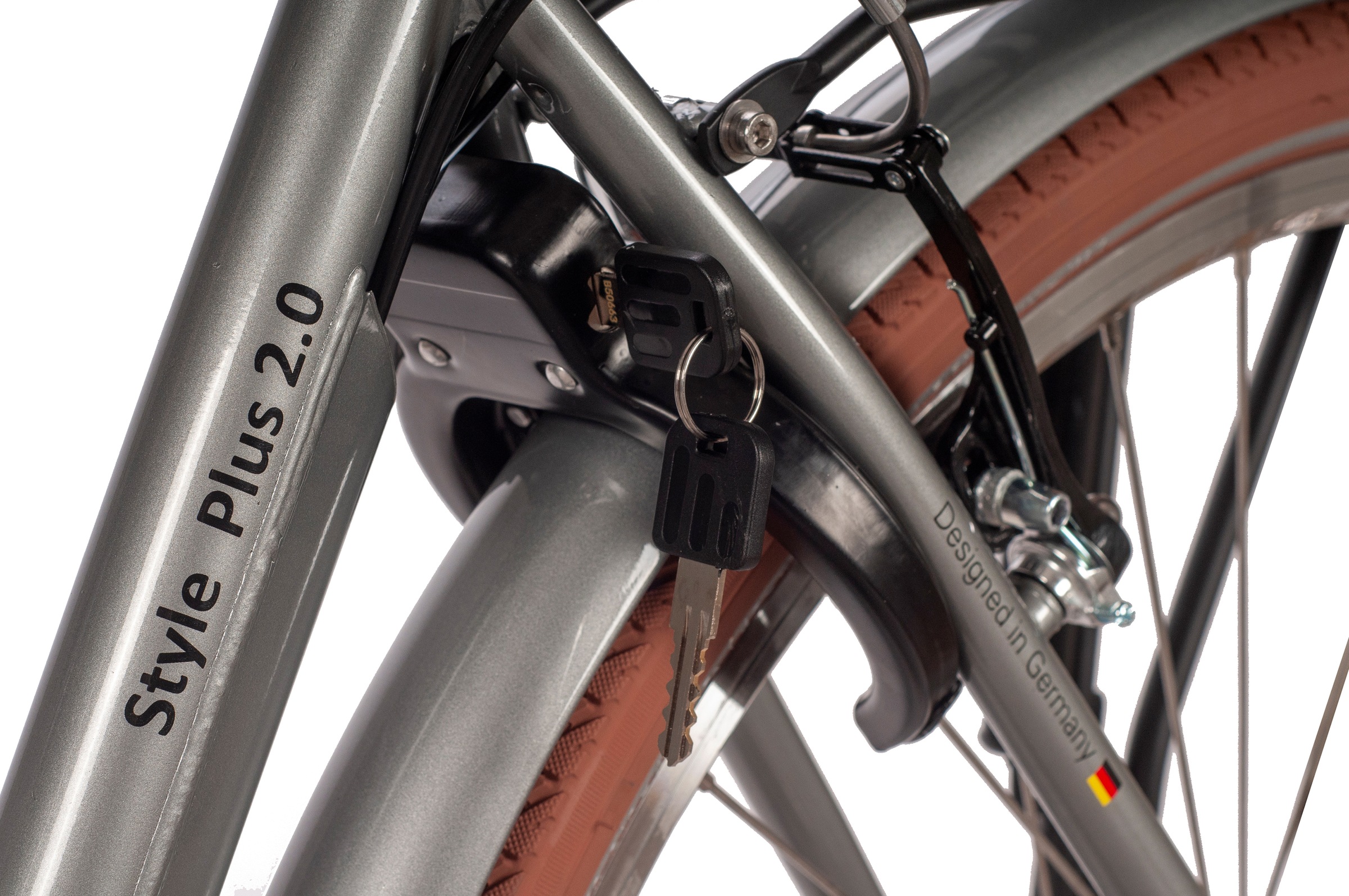 SAXONETTE E-Bike »Style Plus 2.0«, 3 Gang, Frontmotor 250 W, (mit Akku-Ladegerät)