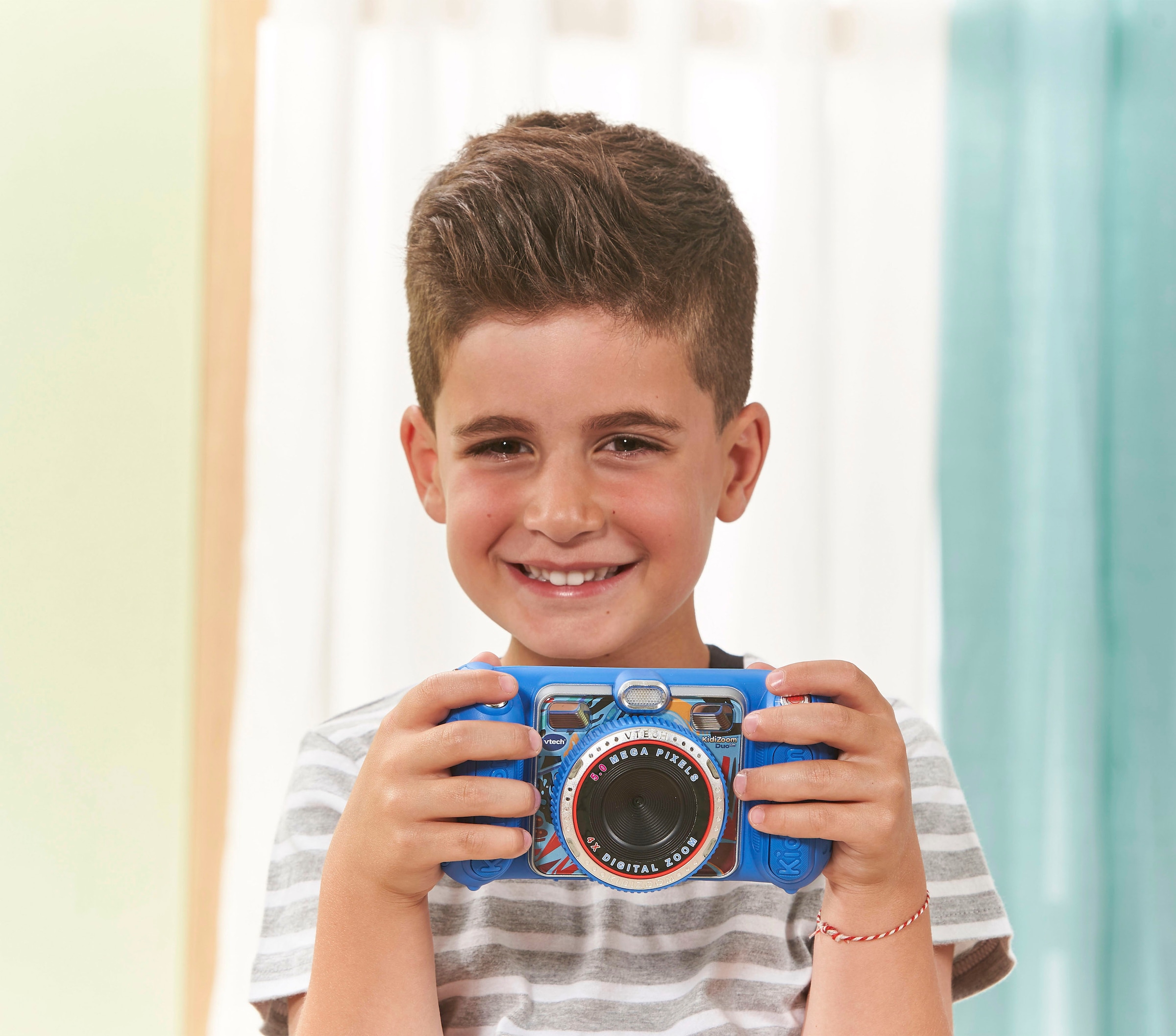 Vtech® Kinderkamera »KidiZoom Duo Pro, blau«, inklusive Tragetasche