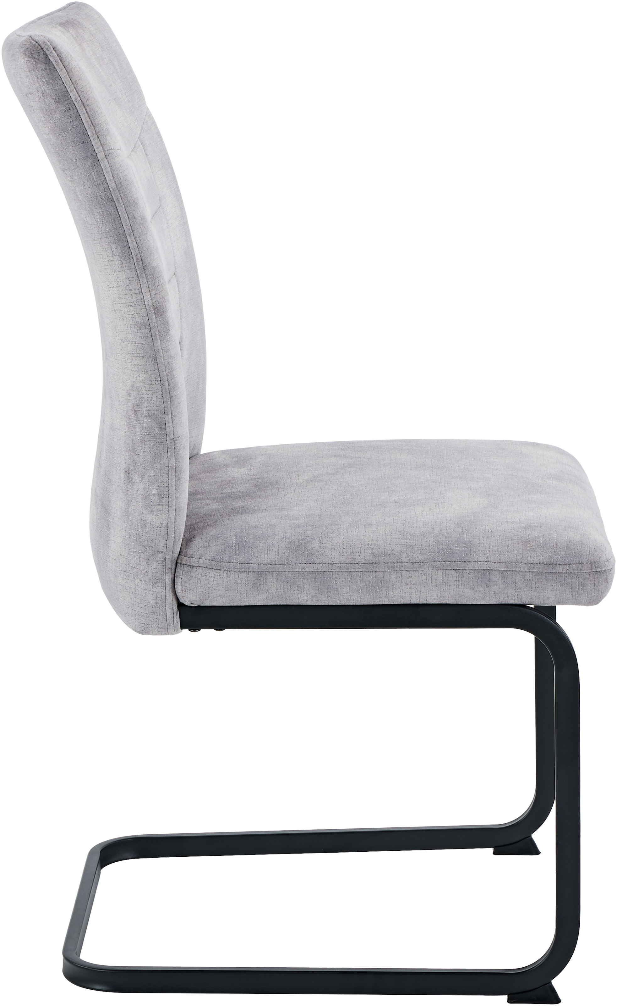 HELA Freischwinger »GELA« (Set) 4 Stk.XL, Wellenfederung, Komfortsitz, Vintage Optik, 140kg belastbar