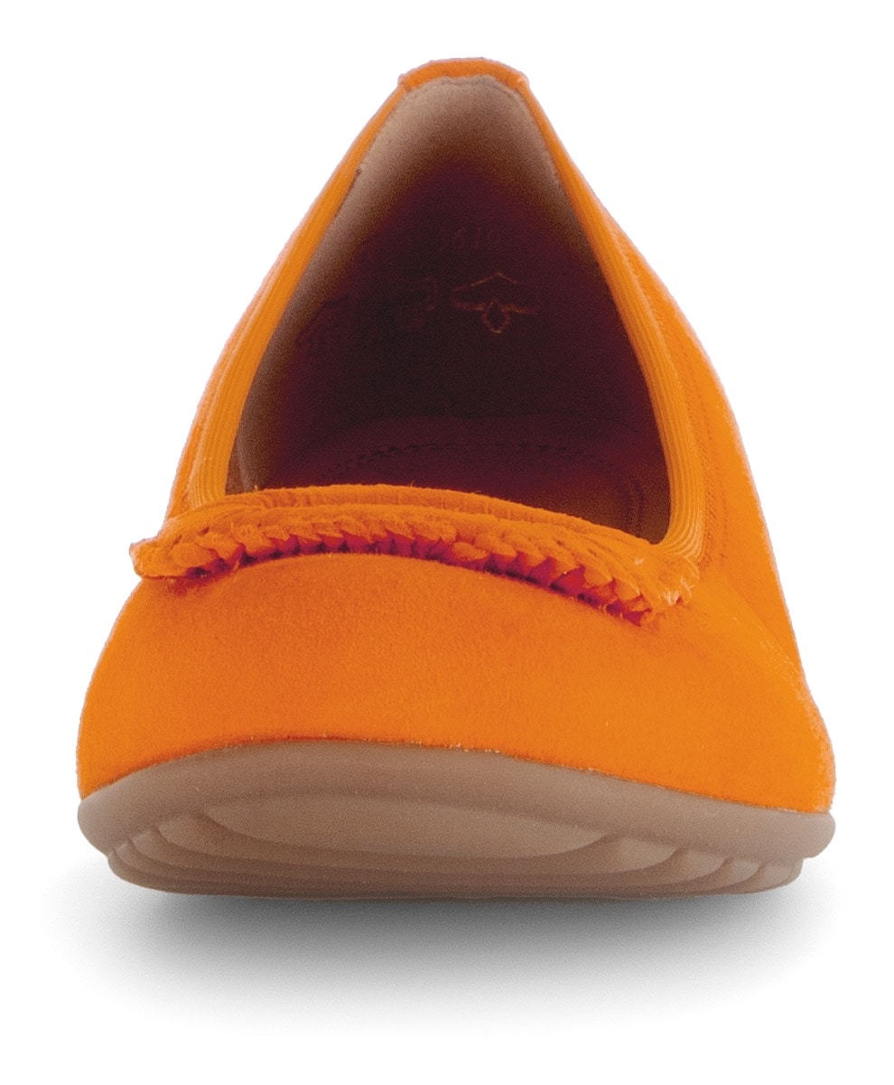 Gabor Ballerina »FLORENZ«, Bequemschuh, Businesschuh, Elastikeinfass, Komfortweite G (=weit)