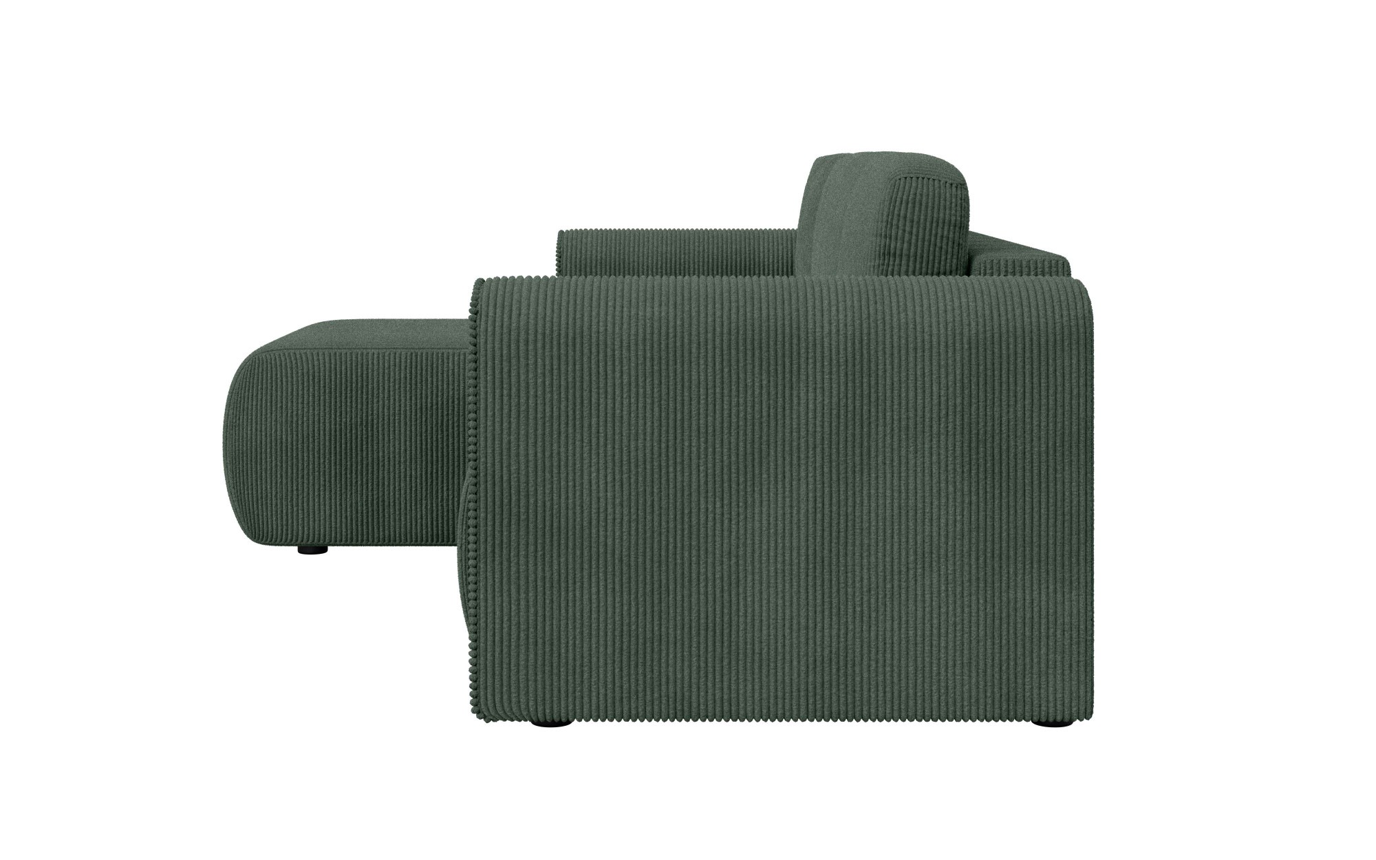 INOSIGN Ecksofa »Zacharia wahlweise Schlafsofa mit Bettkasten, B/T/H 250/166/86 cm«, L-Form mit Wellenunterfederung, Recamiere beidseitig montierbar