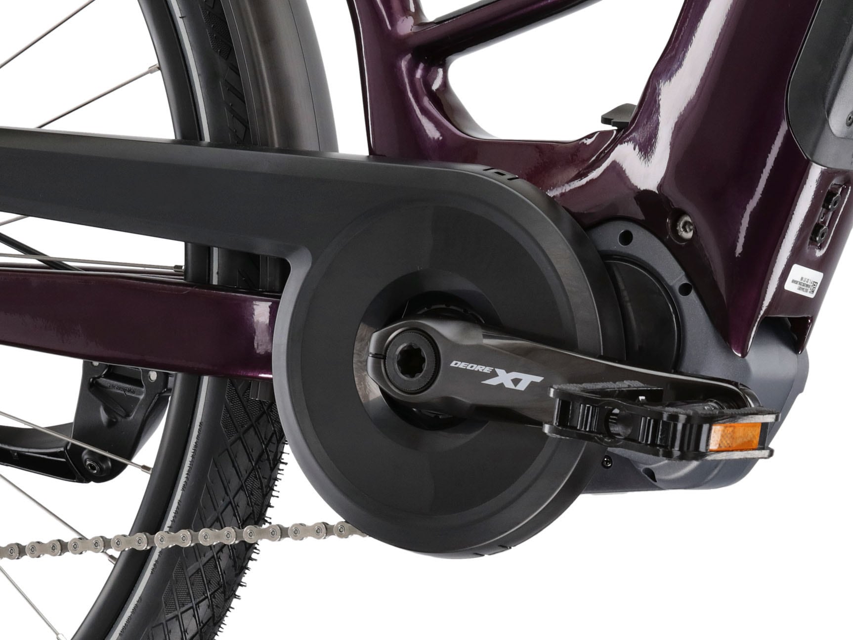 Kross E-Bike »E-Trekkingrad Trans Hybrid Prestige 630 28 Zoll lila«, 11 Gang, Shimano, DEORE XT DI2 M8050, Mittelmotor 250 W, Pedelec, Elektrofahrrad für Damen