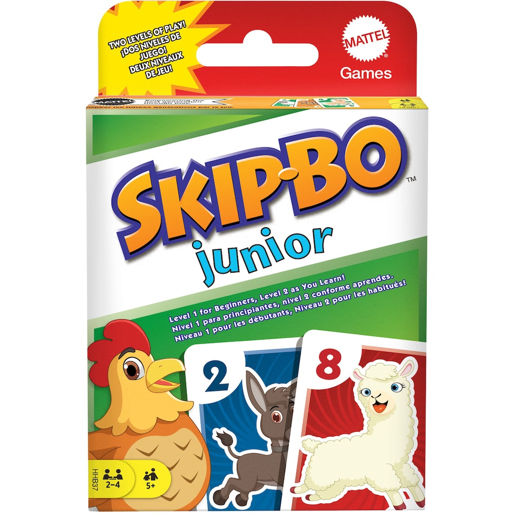 Mattel games Spiel »Skip-Bo Junior«