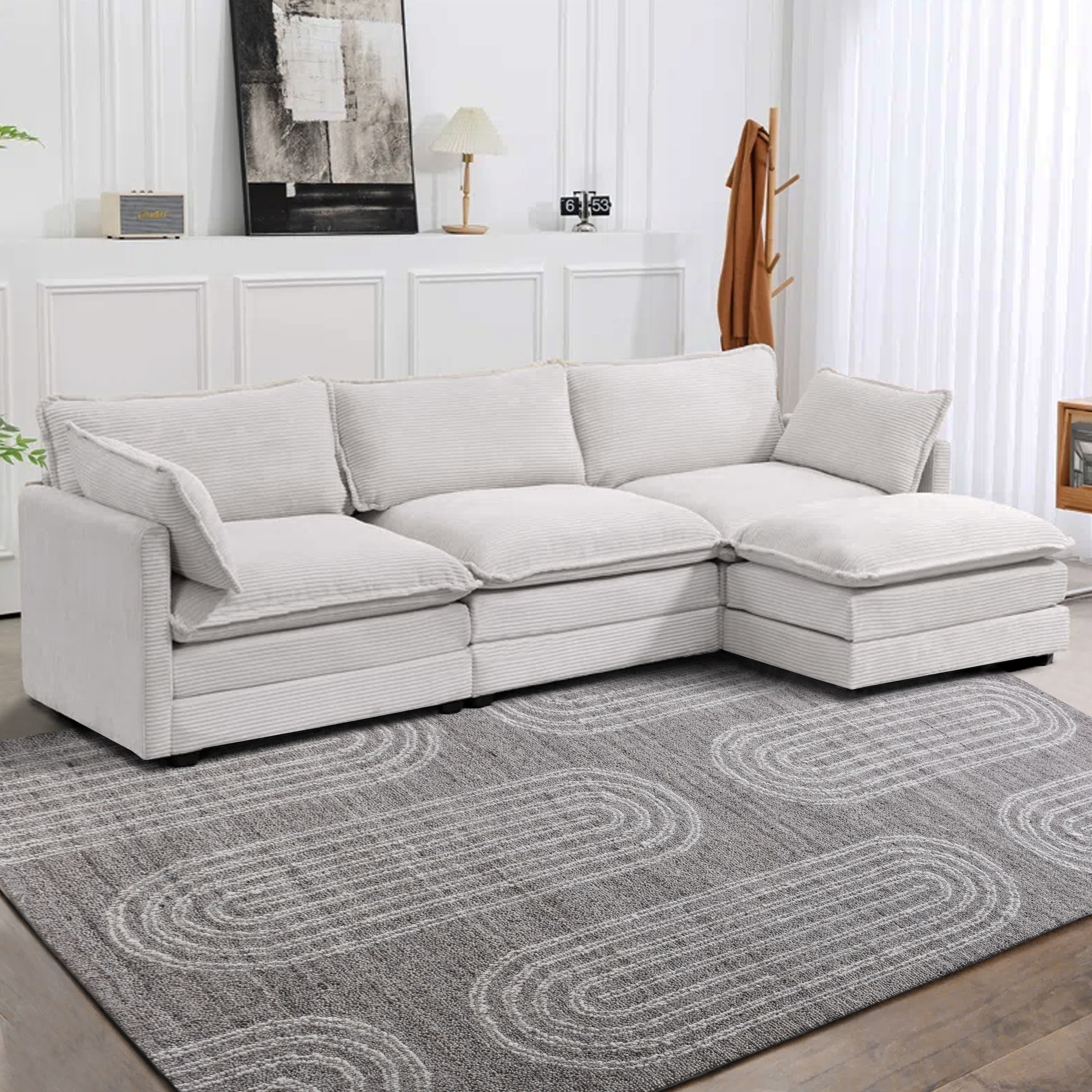 my home Wollteppich »Boras«, rechteckig, 11 mm Höhe, handgearbeitete Teppiche, Wohnzimmer, Schlafzimmer, Esszimmer