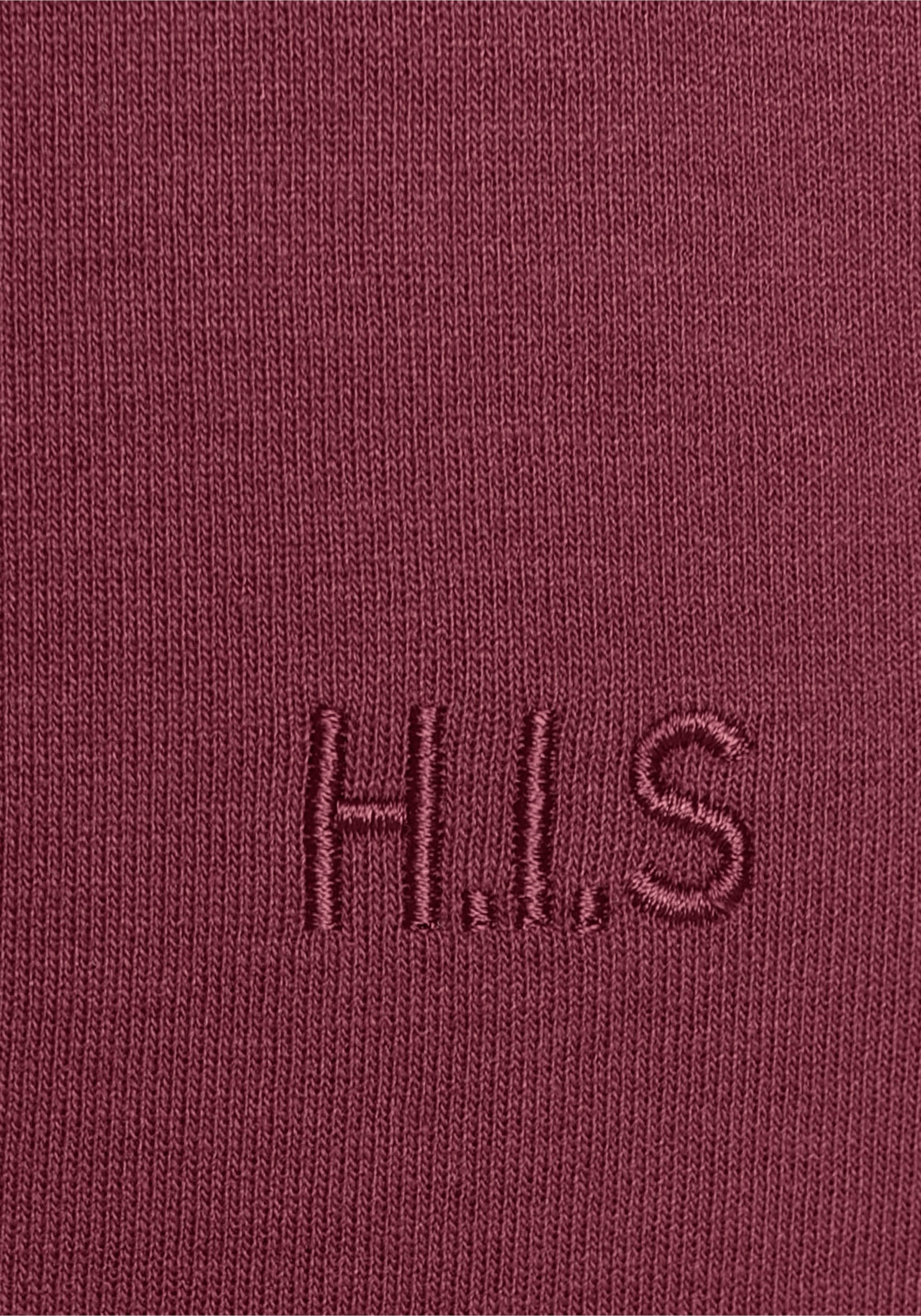 H.I.S Sweathose, Schlupfhose mit kleinem Aufschlag am Saum, Loungewear