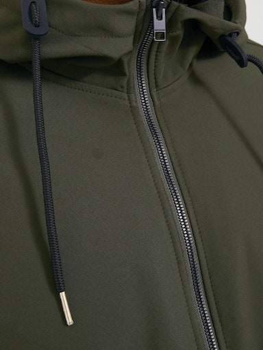 Jack & Jones PlusSize Softshelljacke »JJEBASIC SOFTSHELL HOOD NOOS PLS«, mit Kapuze