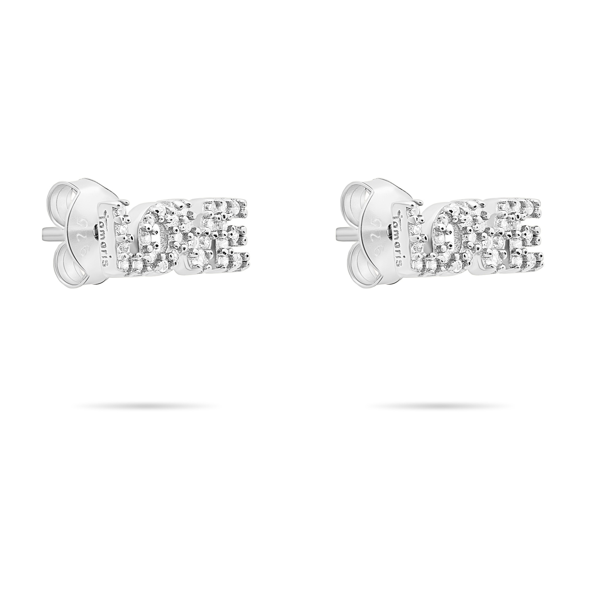 Tamaris Paar Ohrstecker »Schmuck Geschenk Silber 925 Ohrstecker Love Letters«