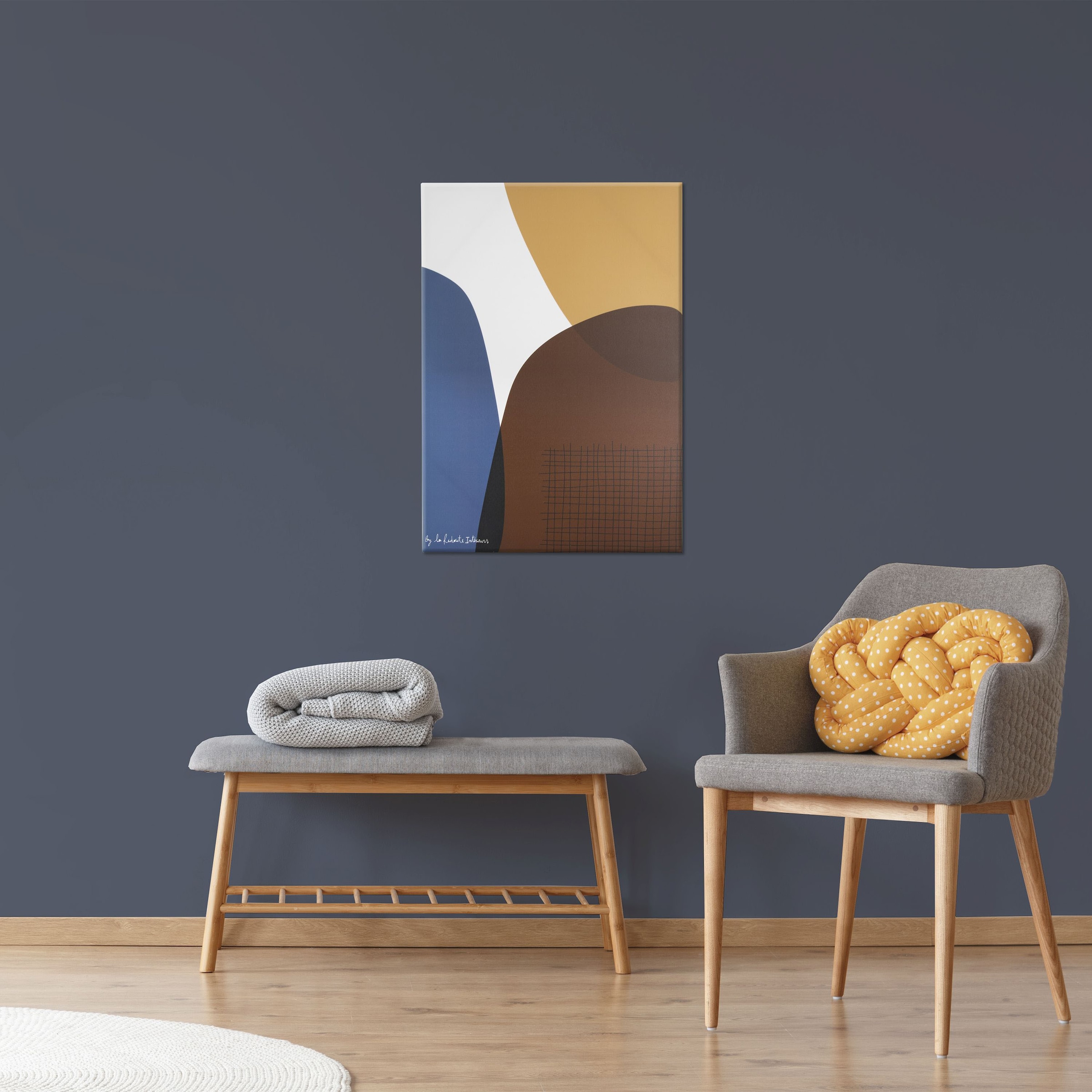 Art for the home Leinwandbild »Abstrakt«, (1 St.) auf Rechnung kaufen