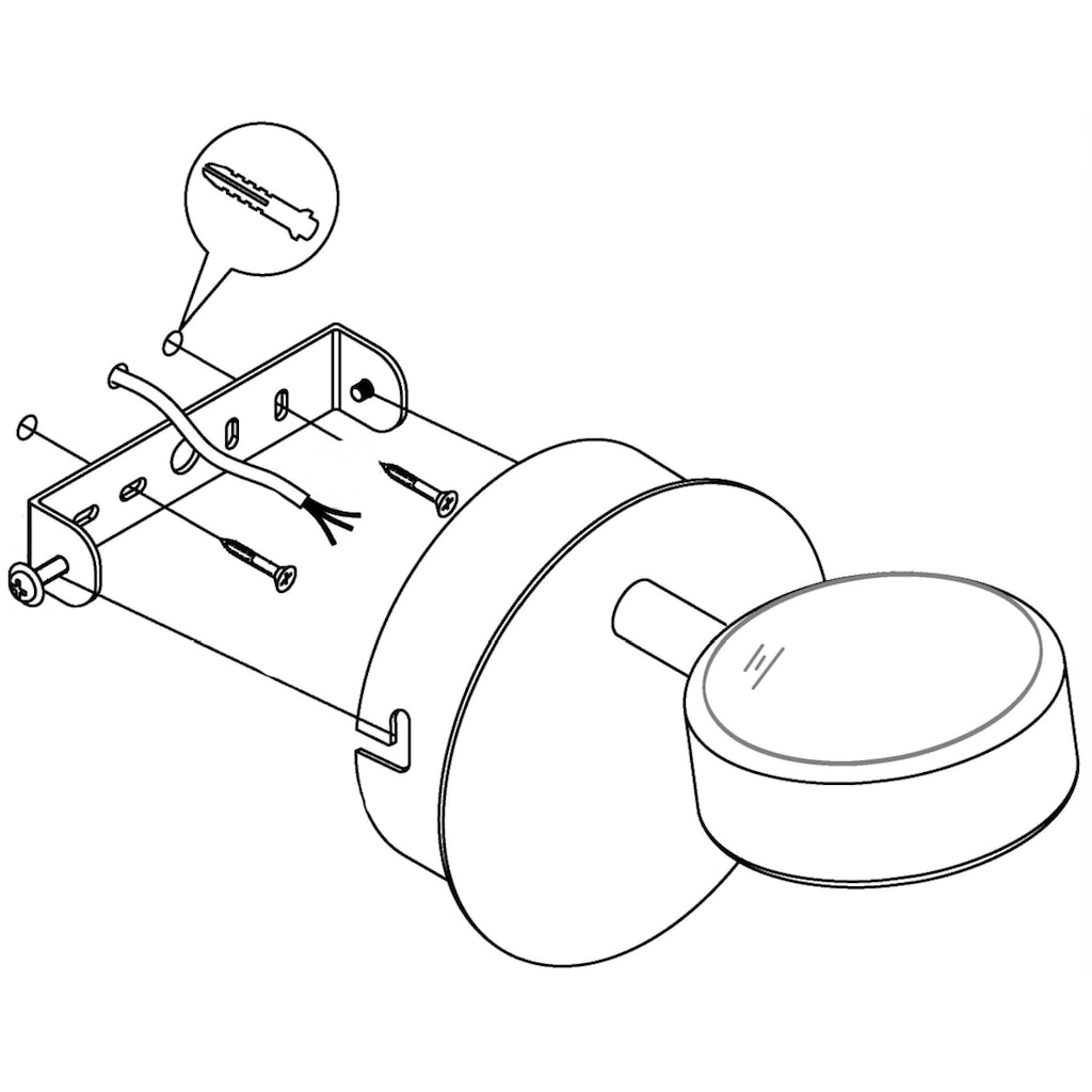 EGLO LED Wandleuchte »SALTO«, 1 flammig-flammig