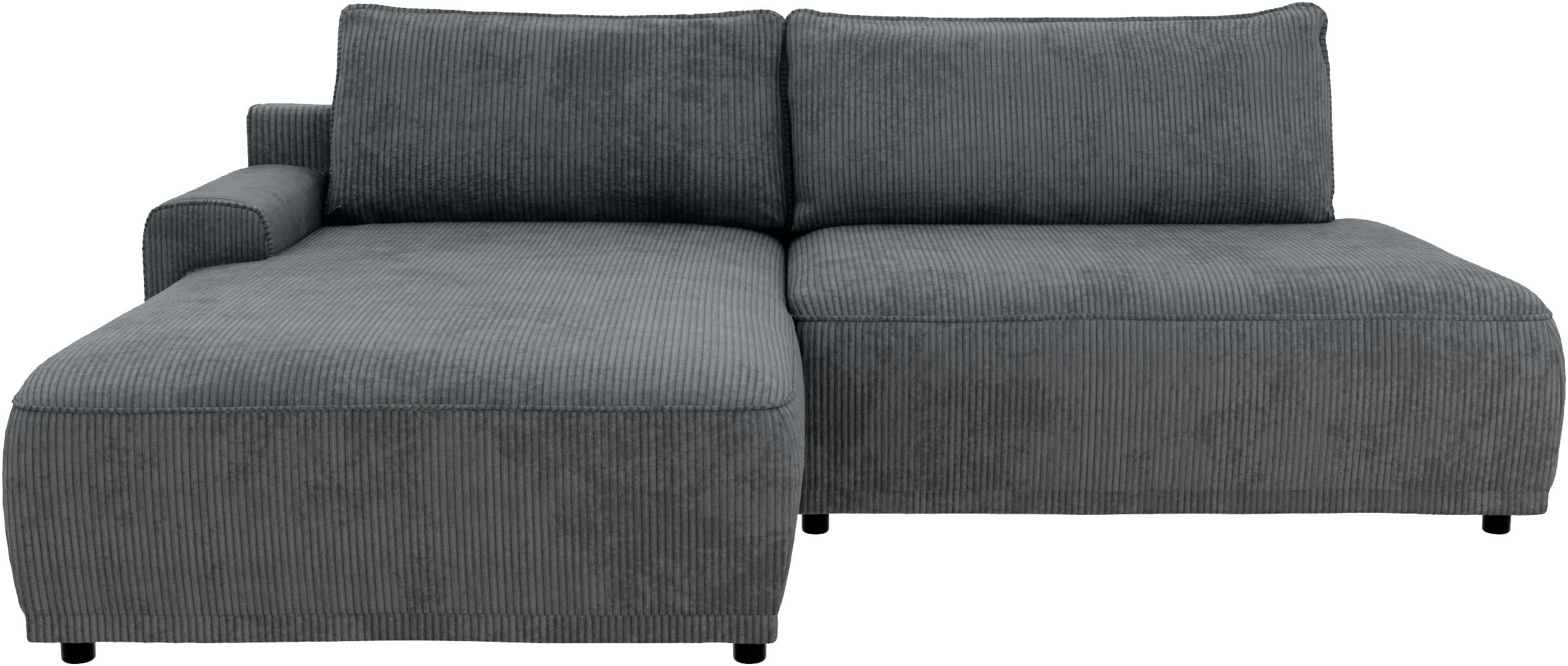 TRENDMANUFAKTUR Ecksofa »Fordon II, Schlafsofa mit Bettkasten, Couch in L-F günstig online kaufen
