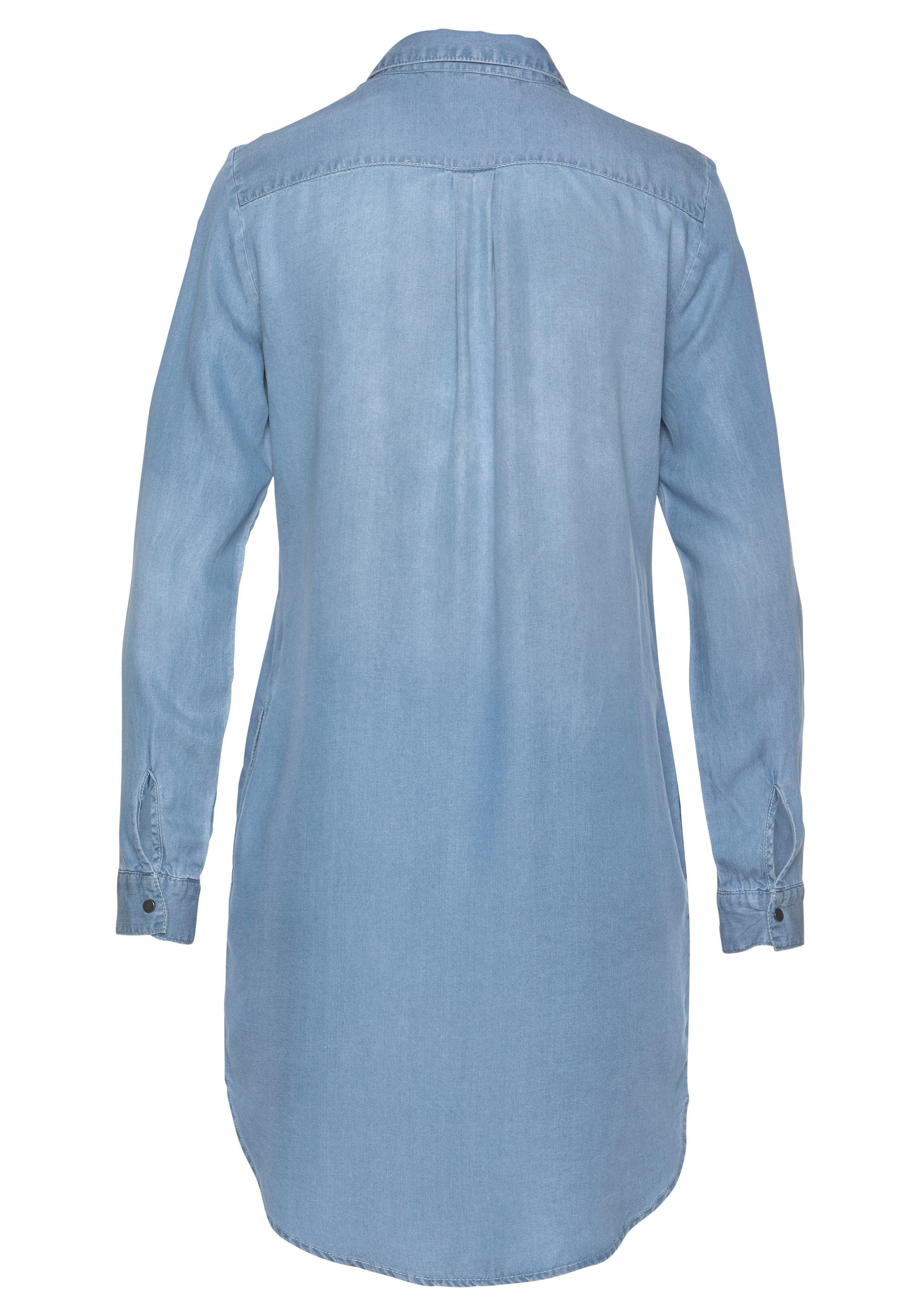 Vero Moda Jeanskleid »VMSILLA« Brusttaschen | Eingrifftaschen