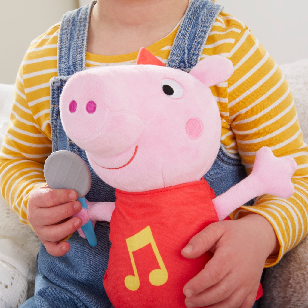 Hasbro Plüschfigur »Peppa Pig, Grunz-mit-mir-Peppa«