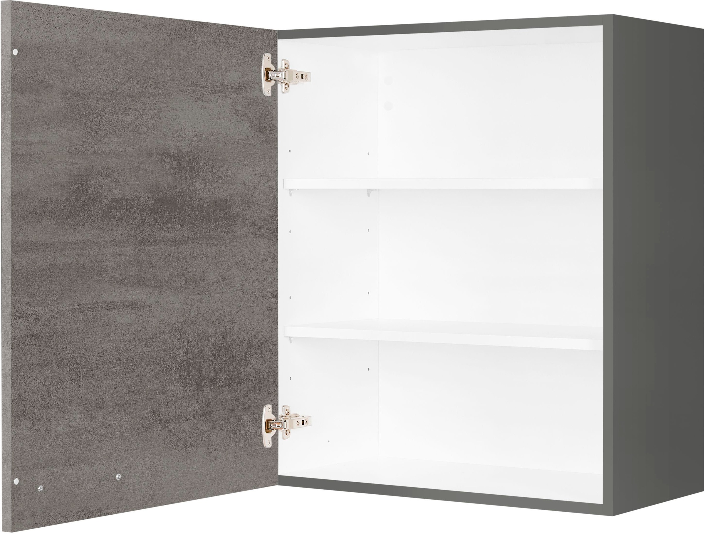 nobilia® Hängeschrank »"Riva", Ausrichtung wählbar, vormontiert,«, in drei Breiten: 30, 40 und 60 cm, mit Soft-Close-Funktion