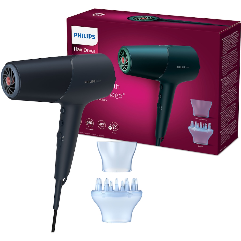 Philips Haartrockner »Series 5000 BHD512/00«, 2300 W, 2 Aufsätze