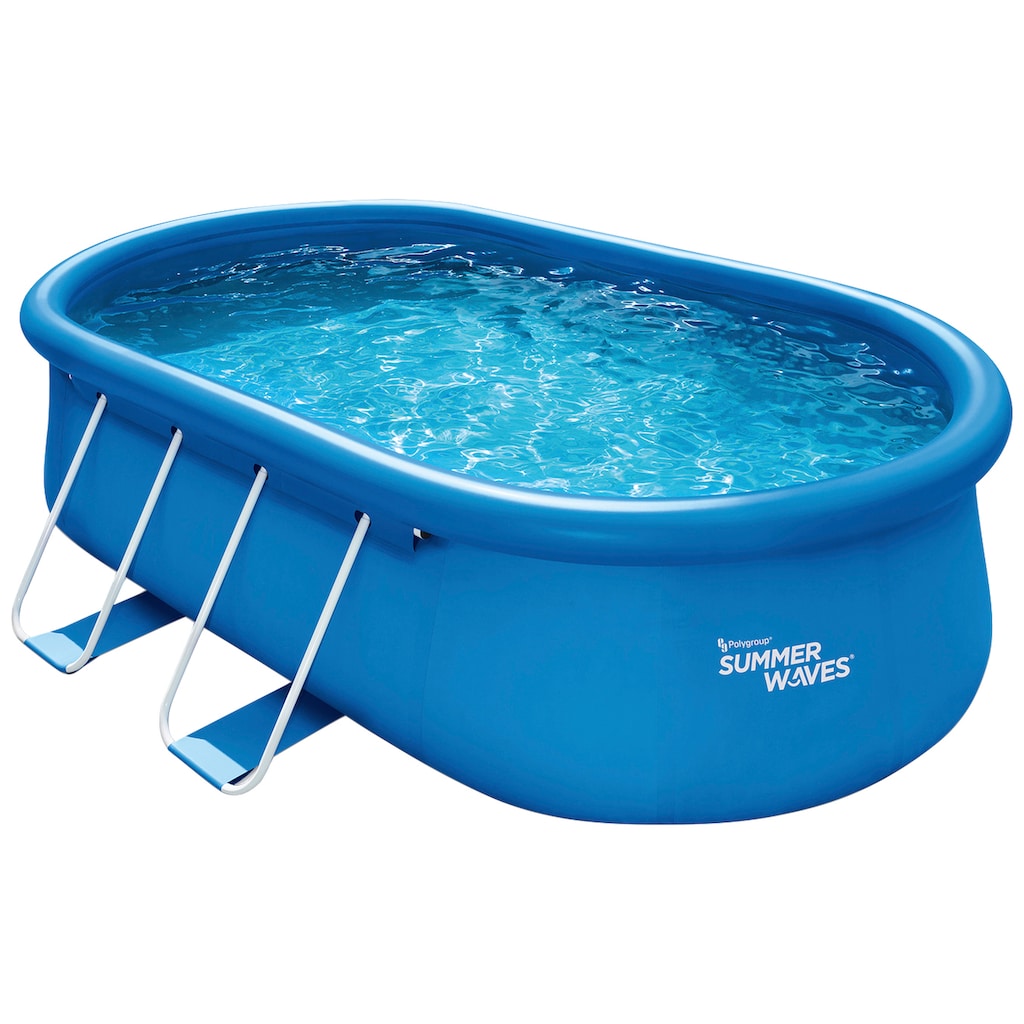 SummerWaves Quick-Up Pool, (Set, 6 tlg.), BxLxH: 305x457x107 cm