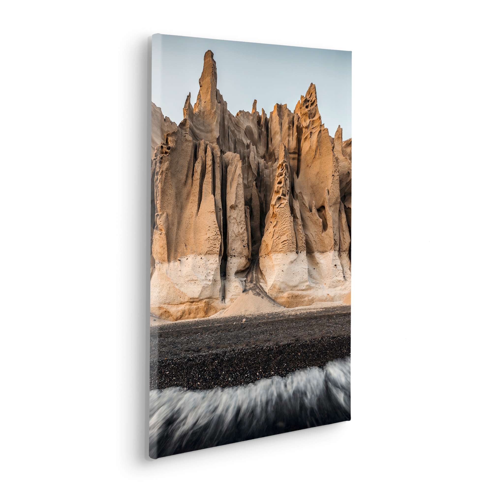 Komar Leinwandbild »Stone Towers - Größe 40 x 60 cm« Baum   Berge   Blätter günstig online kaufen