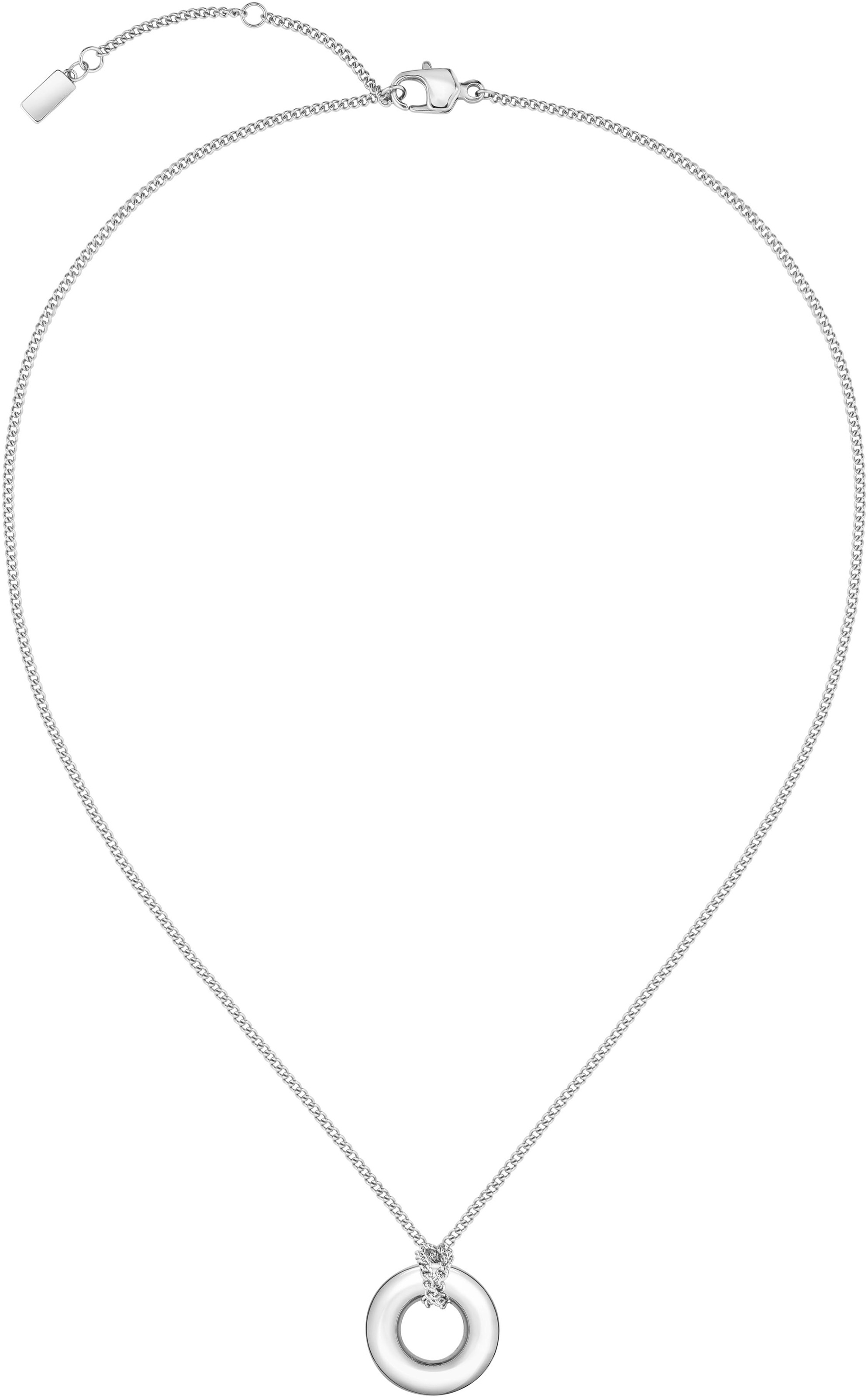 BOSS Kette mit Anhänger »LIVE, Kreis, 1580683, 1580684«, mit Preciosa Crystal