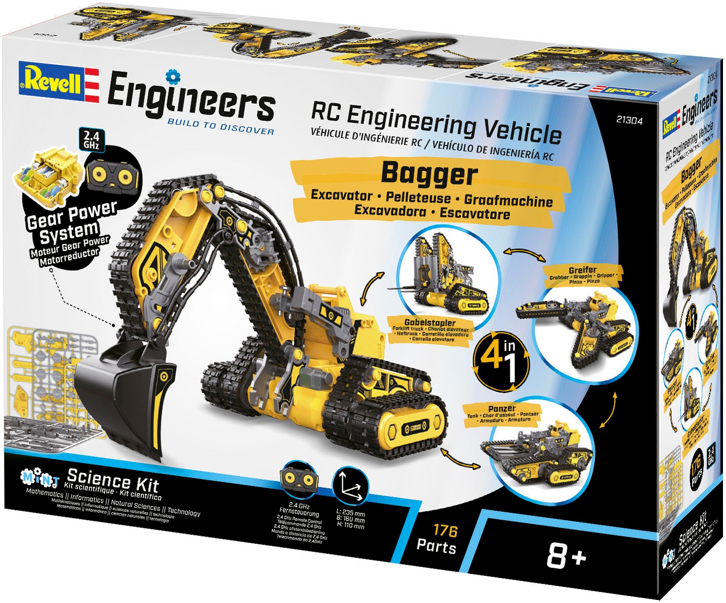 Revell® RC-Bagger »Revell Engineers, Fahrzeugtechnik,2,4 GHz«