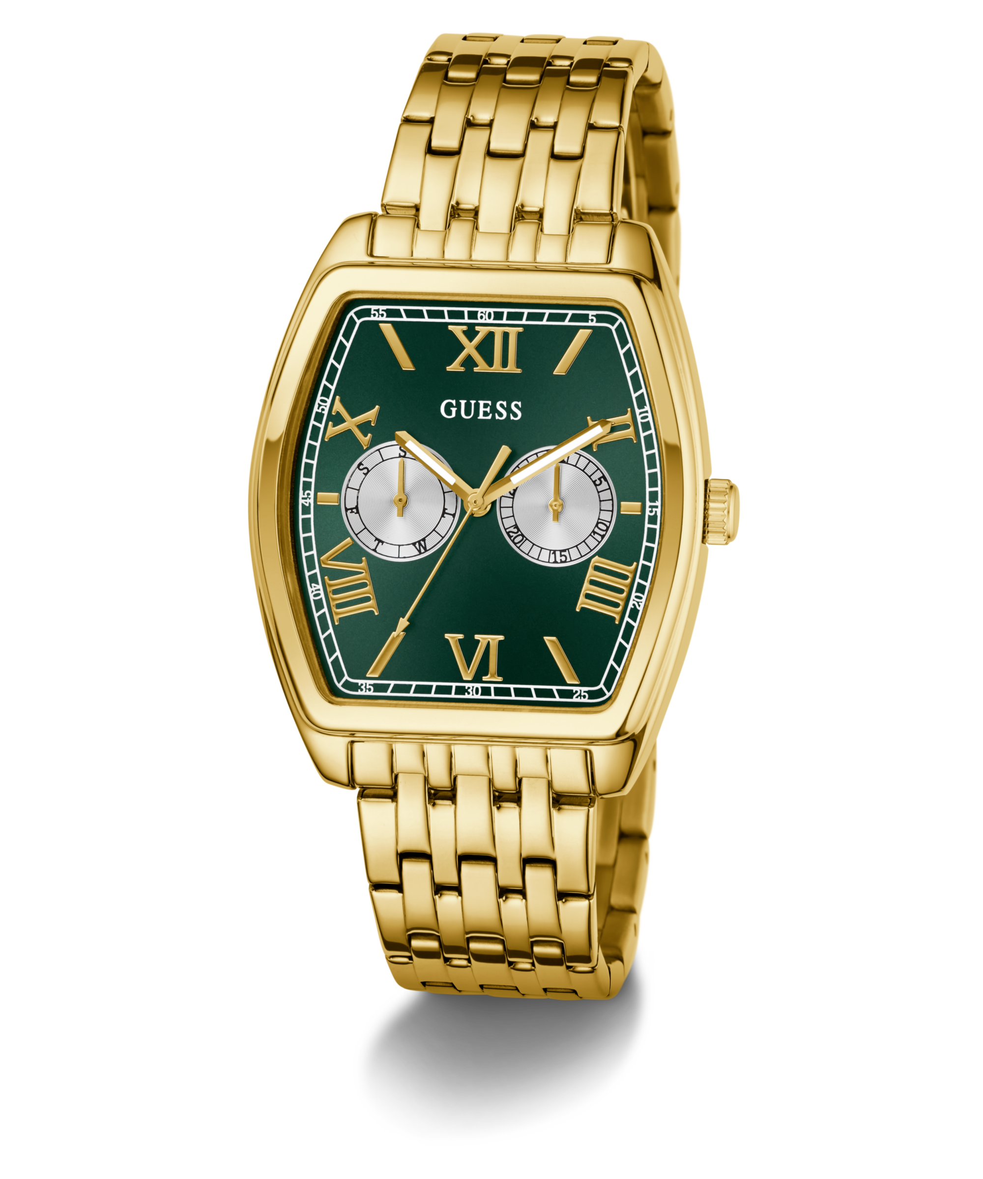 Guess Multifunktionsuhr »GABRIEL« Quarzuhr, Armbanduhr, Herrenuhr, Edelstahlarmband, Datum