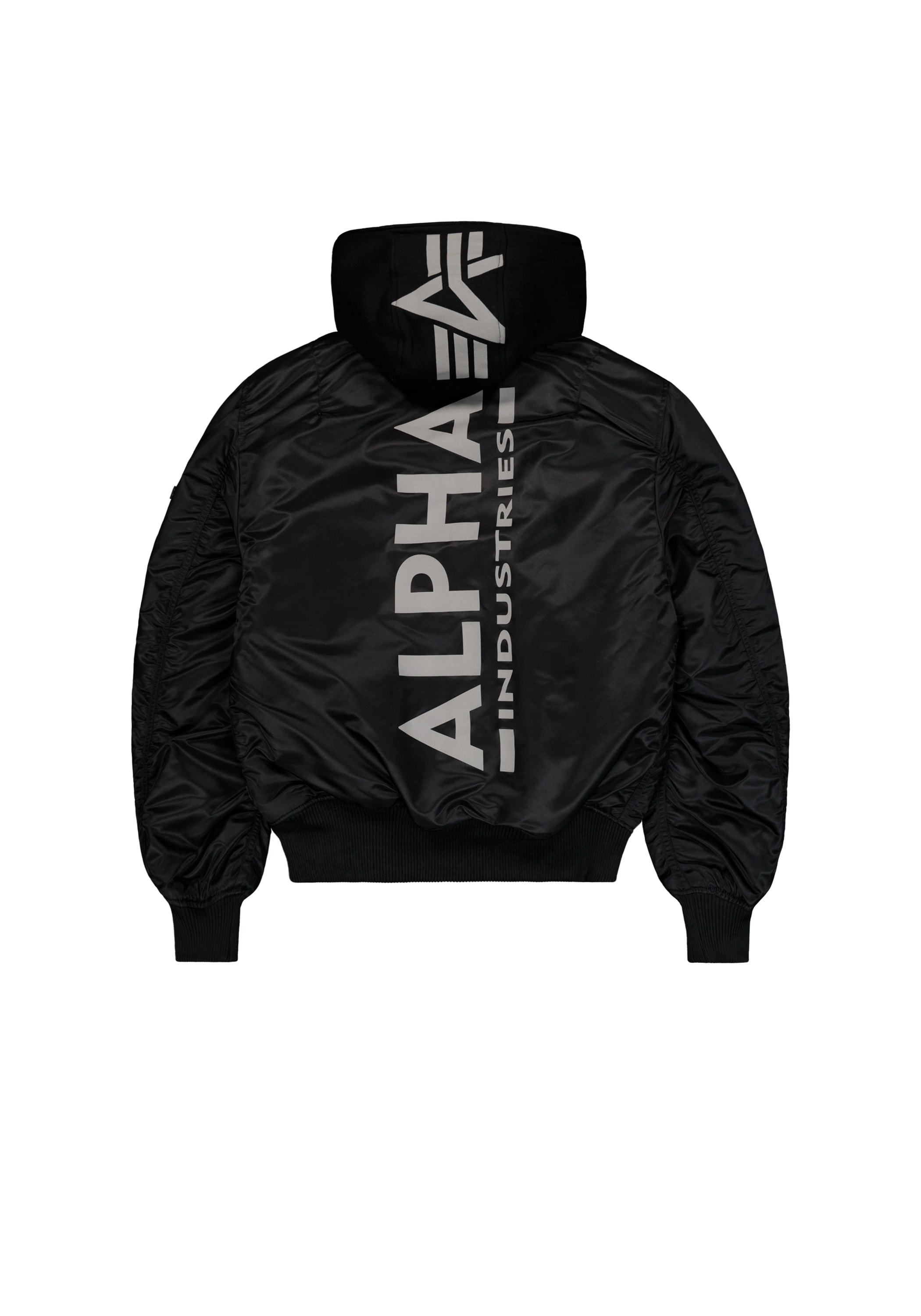 Alpha Industries Bomberjacke »Alpha Industries Men - Bomber Jackets MA-1 Zip Hood Back Print«