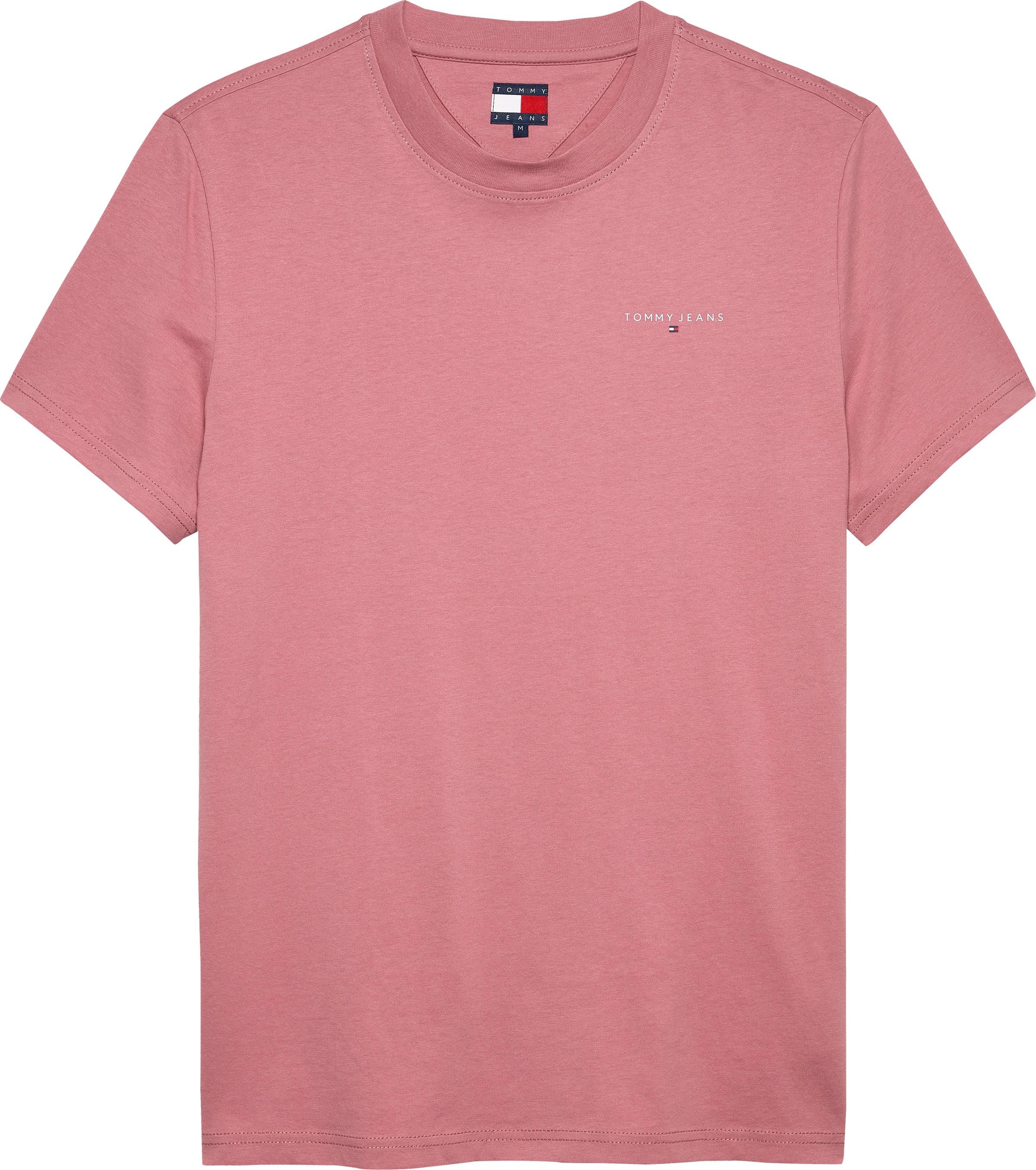 Tommy Jeans T-Shirt »TJM SLIM LINEAR CHEST TEE EXT« Mit Rundhalsausschnitt