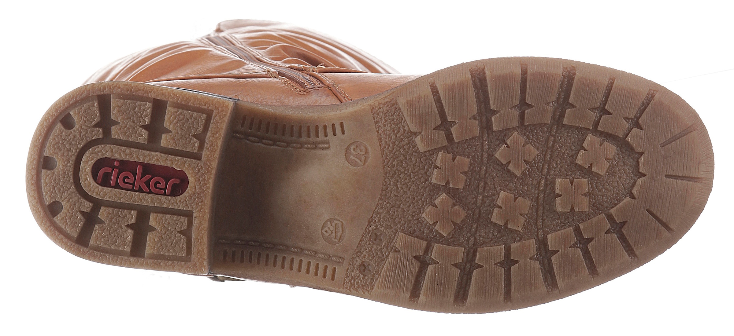 Rieker Stiefel, Winterstiefel, Blockabsatz, mit Tex Membran, Varioschaft